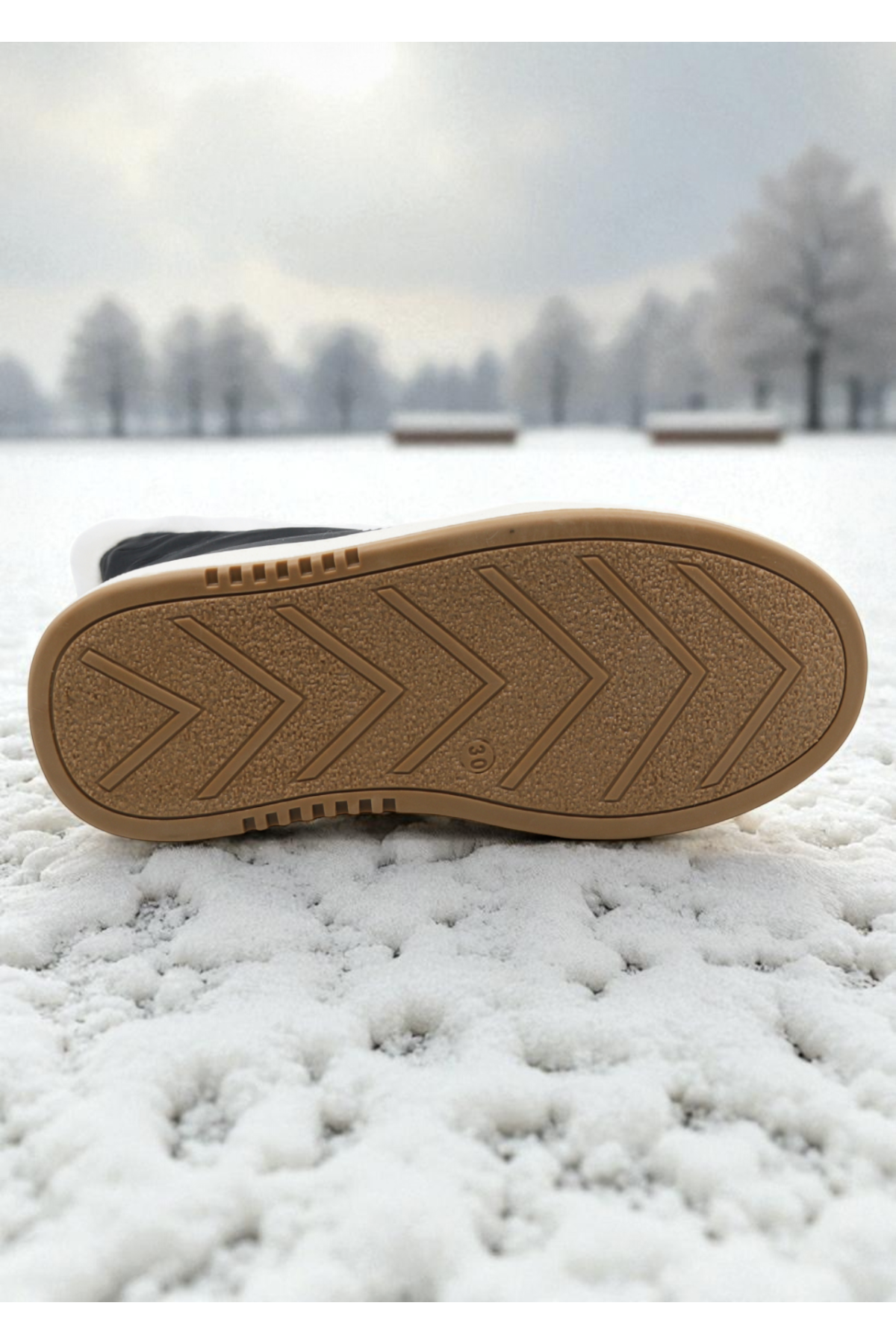 Astor Sıcak Astar Su ve Soğuk Dayanıklı Ortopedik Kaymaz Taban Çocuk Kar Botu - Görsel 5