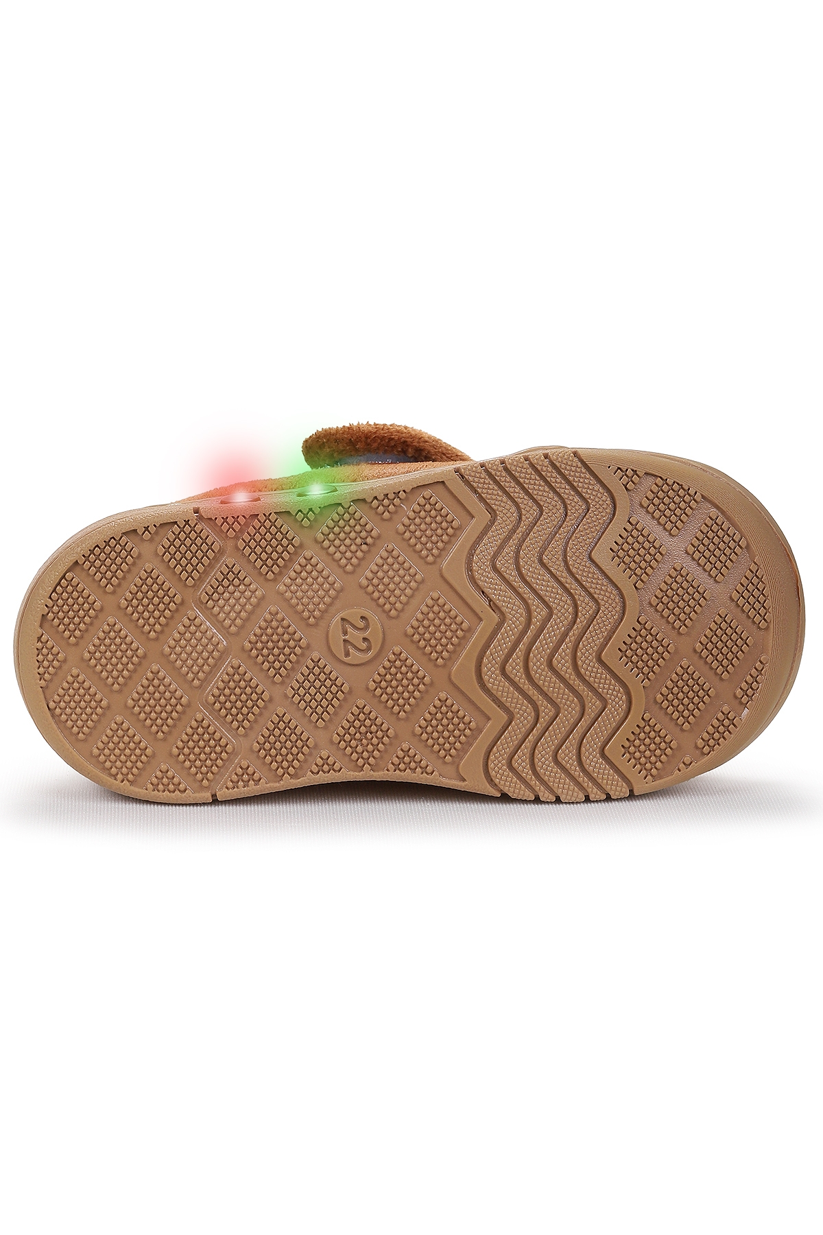 Petri Günlük Işıklı Kız Bebek Ev Okul Kreş Panduf Taba - Görsel 6