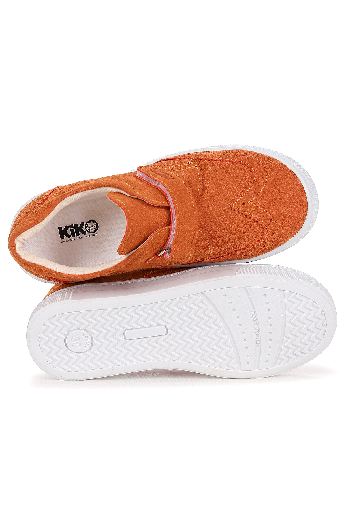 Richie Cırtlı Günlük Erkek Çocuk Casual Ayakkabı Turuncu - Görsel 6