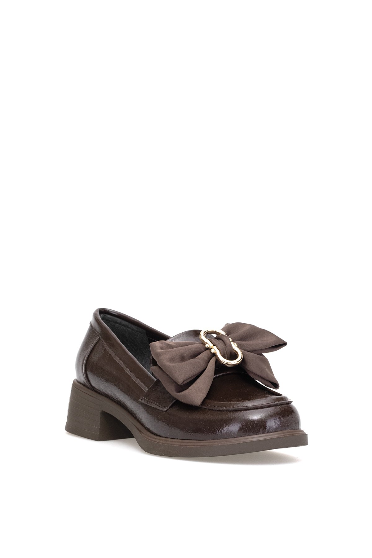 Elit PM161 K1020-1 Kadın Klasik Casual Ayakkabı Kahverengi - Görsel 3