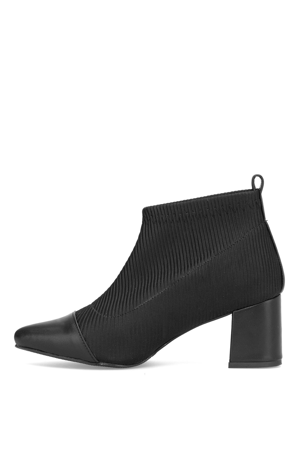 Elit PM09 K1780 Kadın Topuklu Bot Siyah - Görsel 4