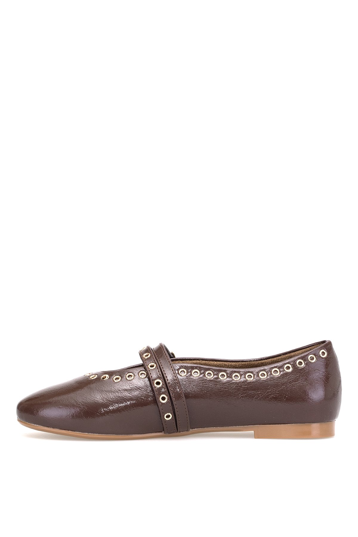 Elit PM567 K1065 Kadın Babet Kahverengi - Görsel 4