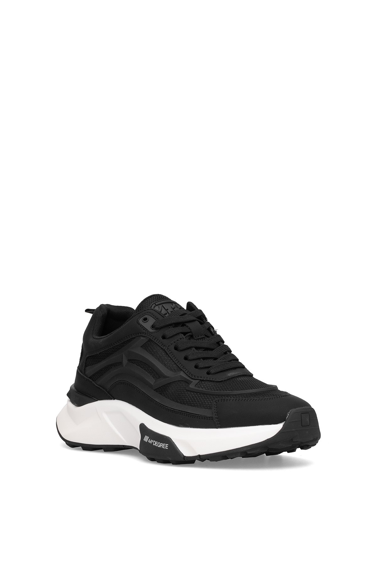 22643 Erkek Klasik Sneaker Siyah - Görsel 3