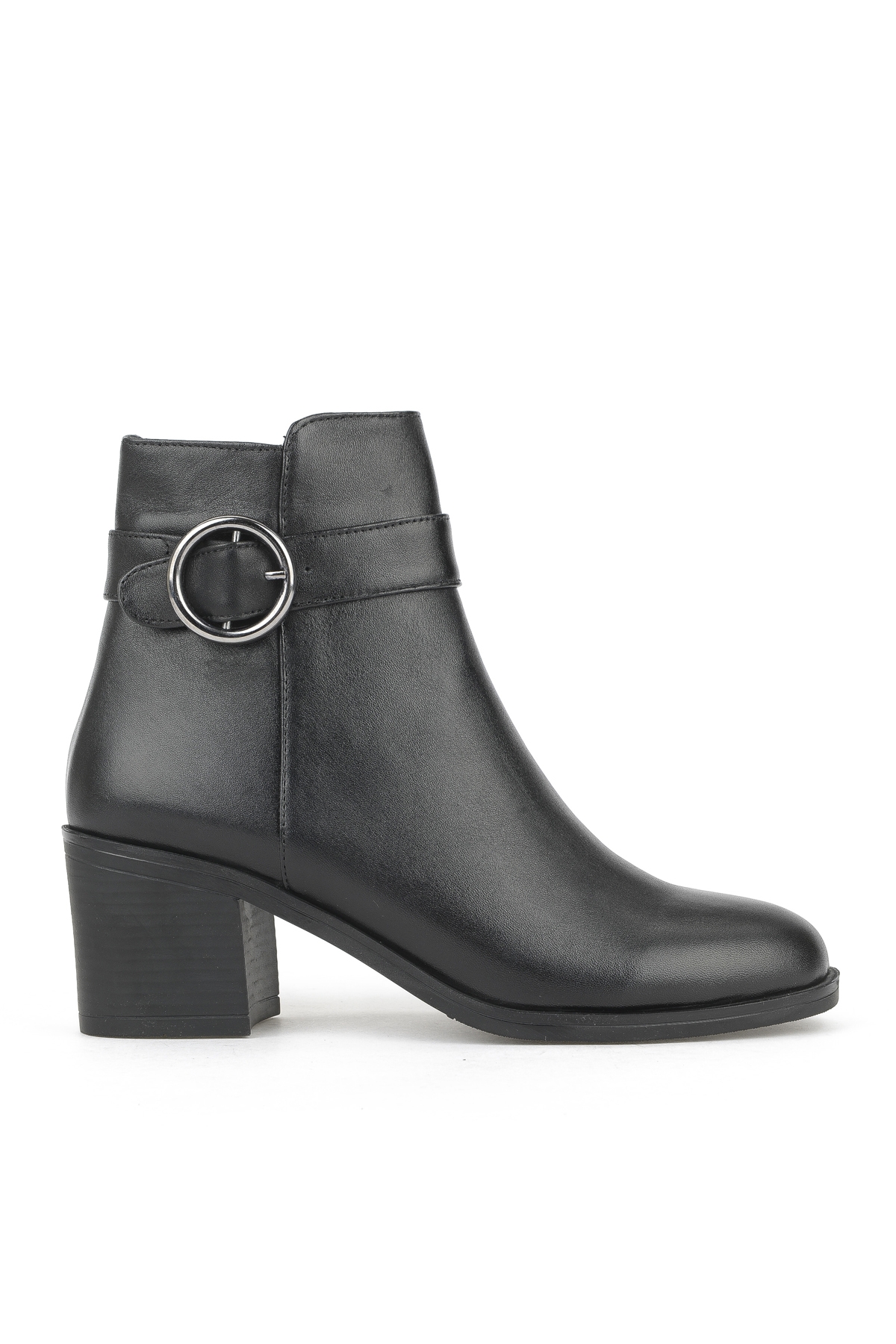 Kadın Hakiki Deri Bot 1531020Z301 Siyah - Görsel 2