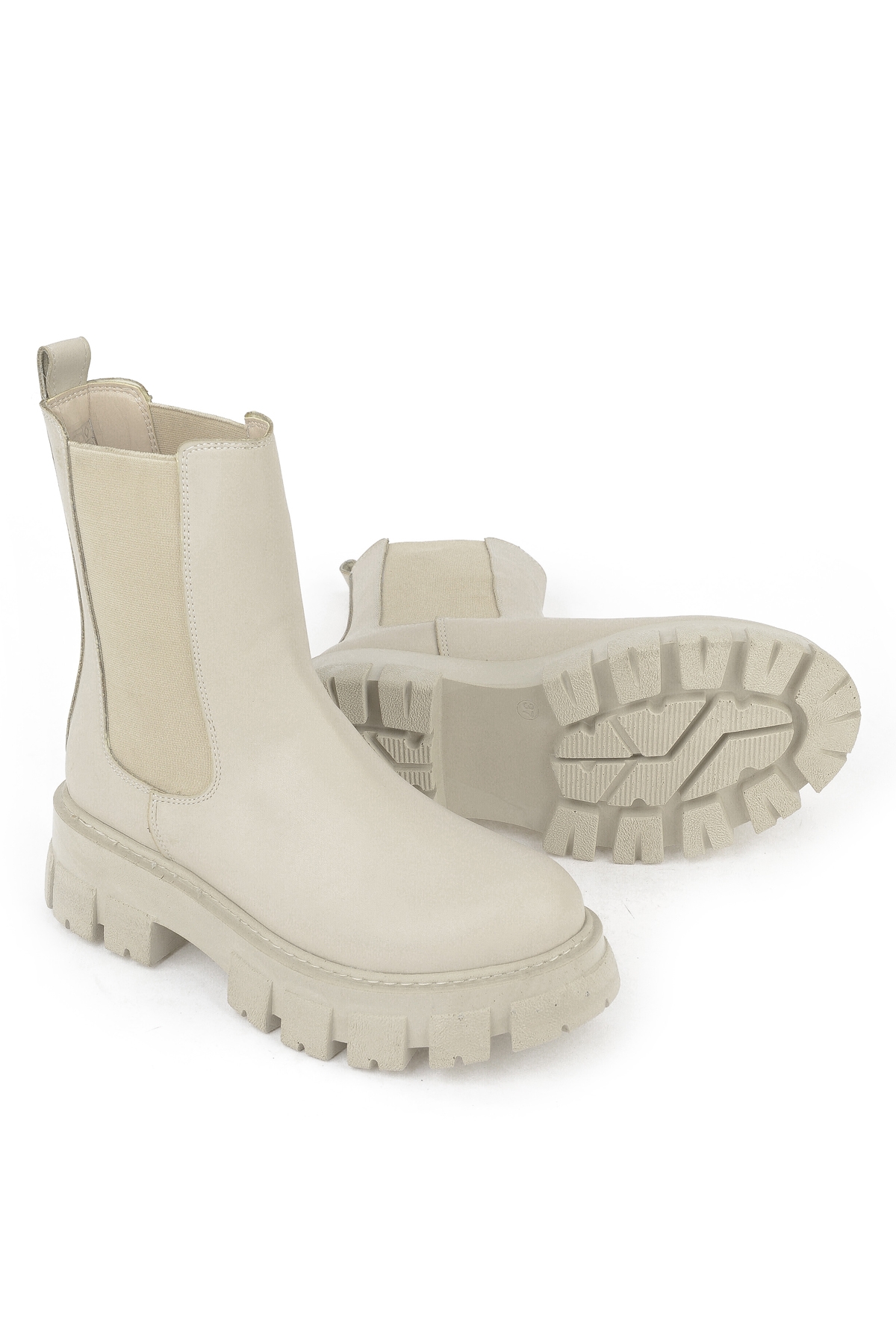 Kadın Bot 1531044Z4002 Bej - Görsel 5