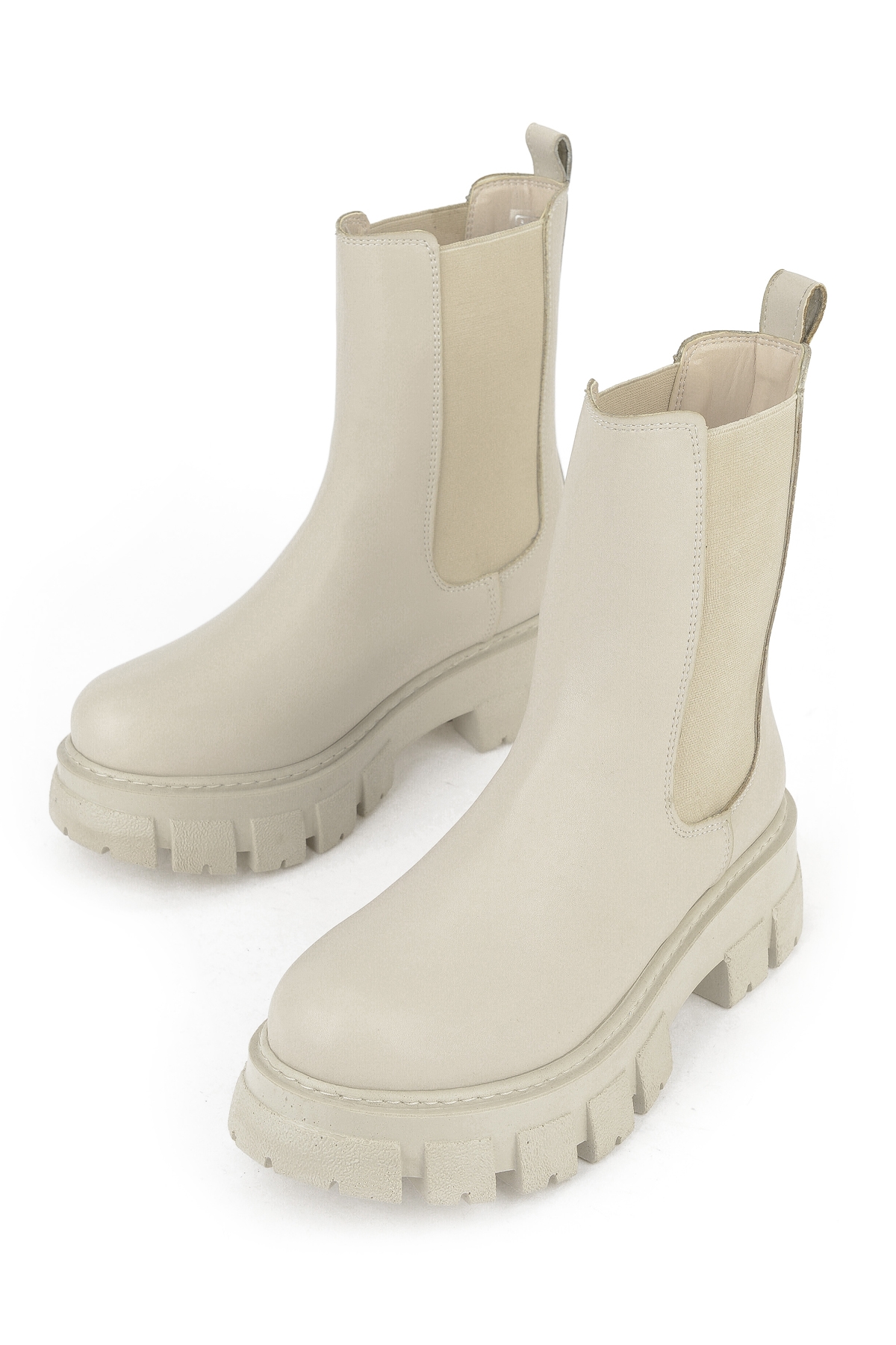 Kadın Bot 1531044Z4002 Bej - Görsel 6