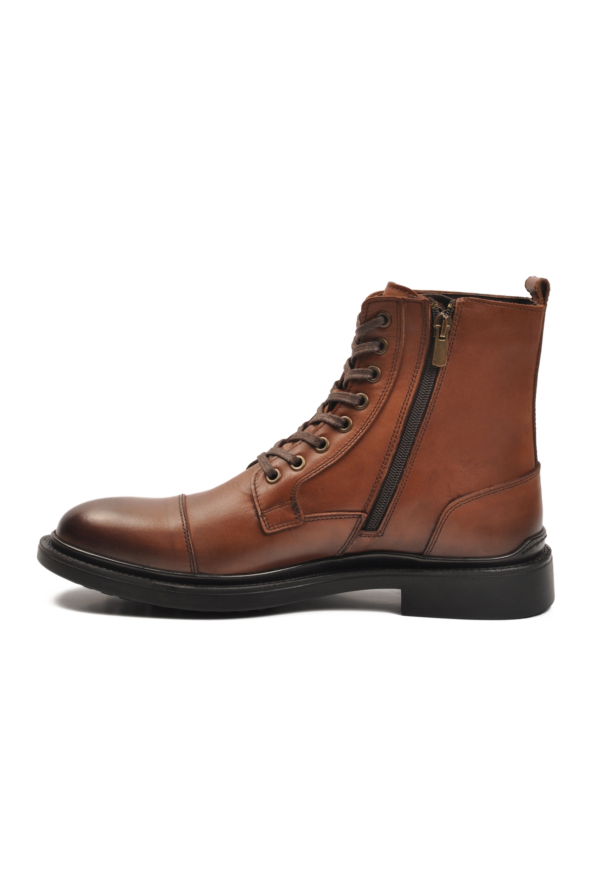 Taba Deri Polarlı Soğuğa Dirençli Kaymaz Erkek Bot 2K1159-1013 M - Görsel 3