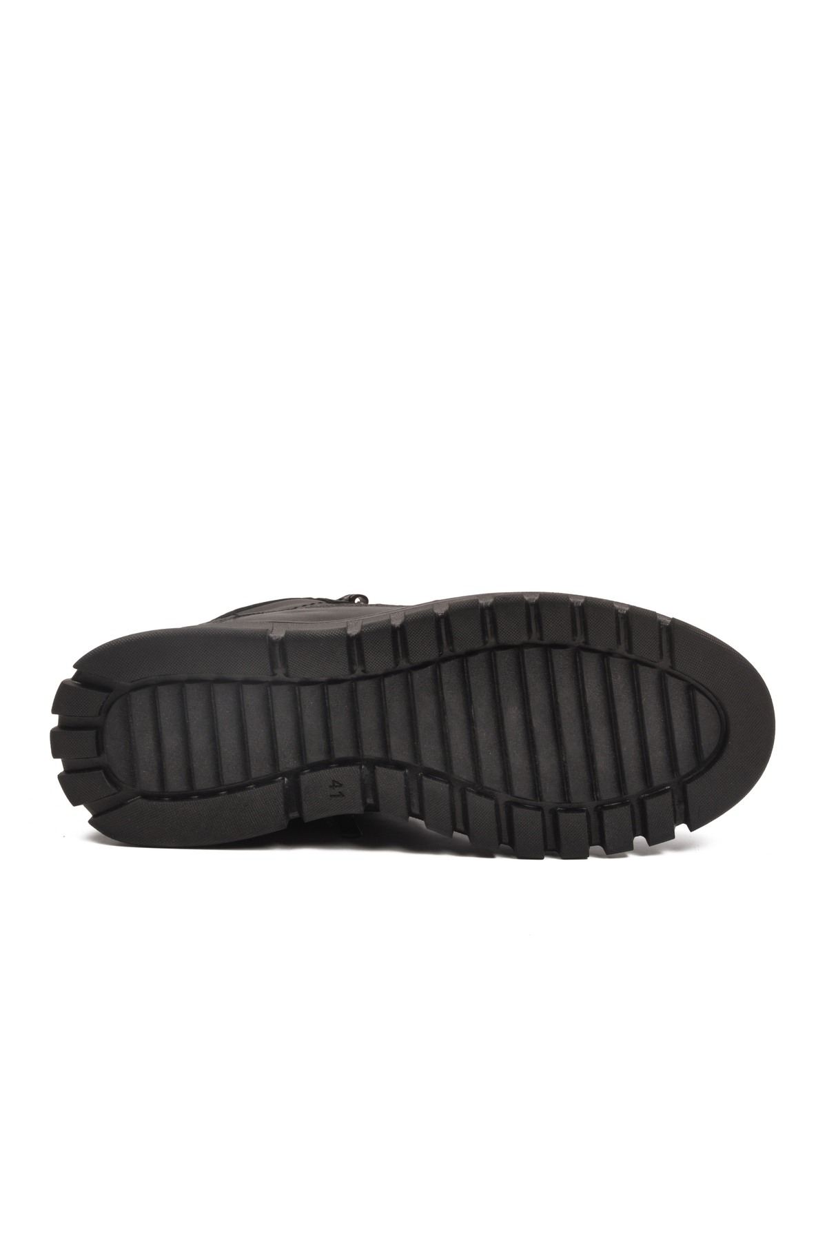 Siyah Deri Kürklü Soğuğa Dirençli Kaymaz Erkek Bot 2K0621-HK-3506 M - Görsel 6