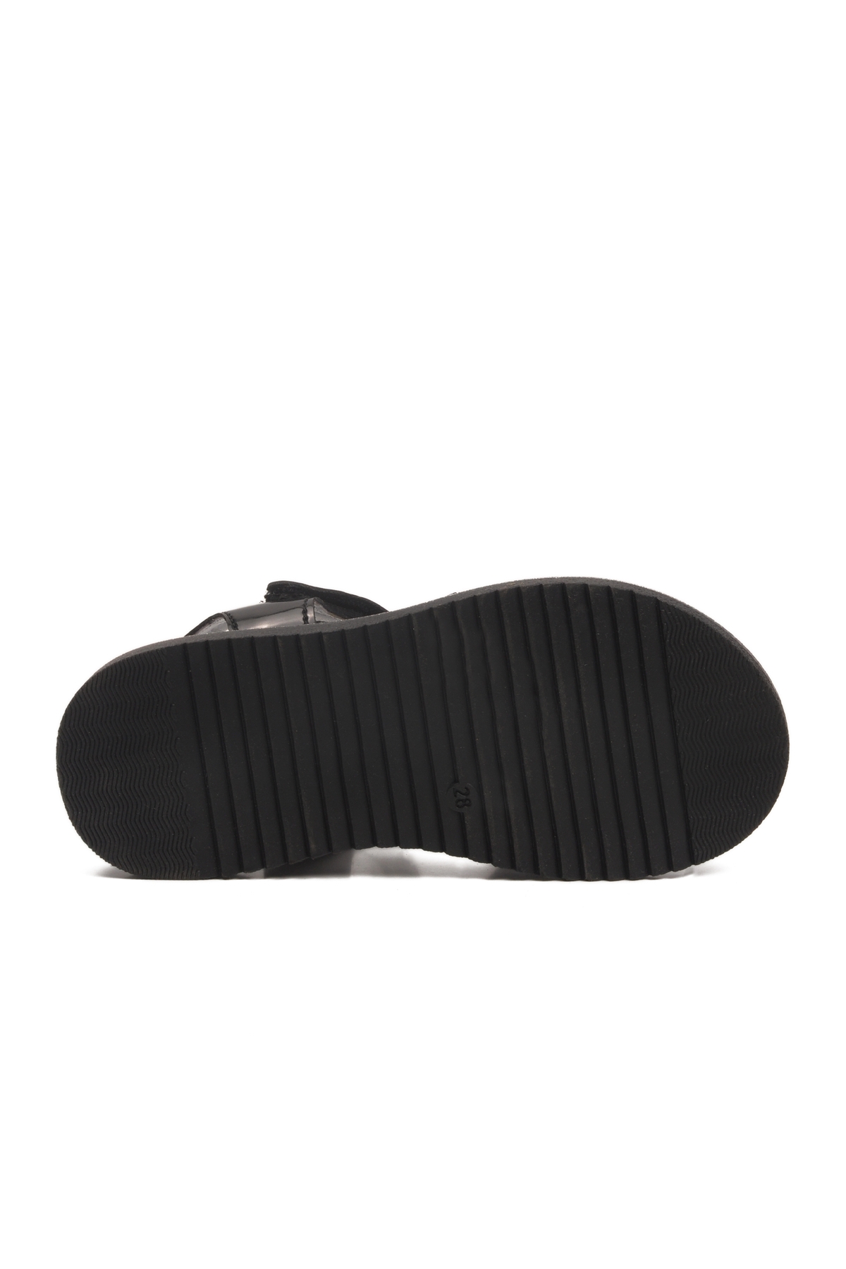 Siyah Simli Cırtlı Ortopedik Kız Çocuk Sandalet 25T105 P - Görsel 6