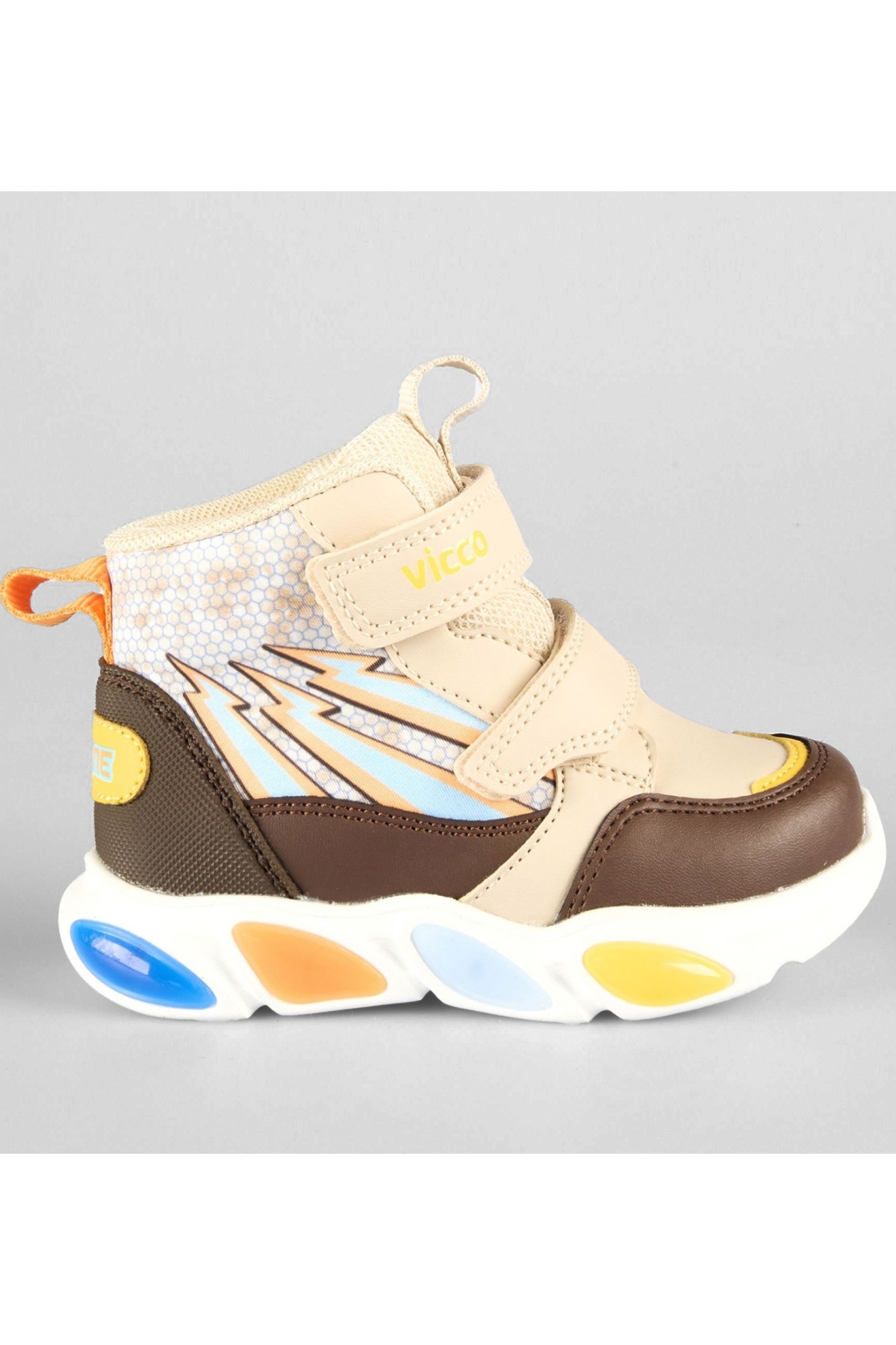 David Phylon Kauçuk Taban Ortopedik Işıklı Çocuk Bot - Görsel 3