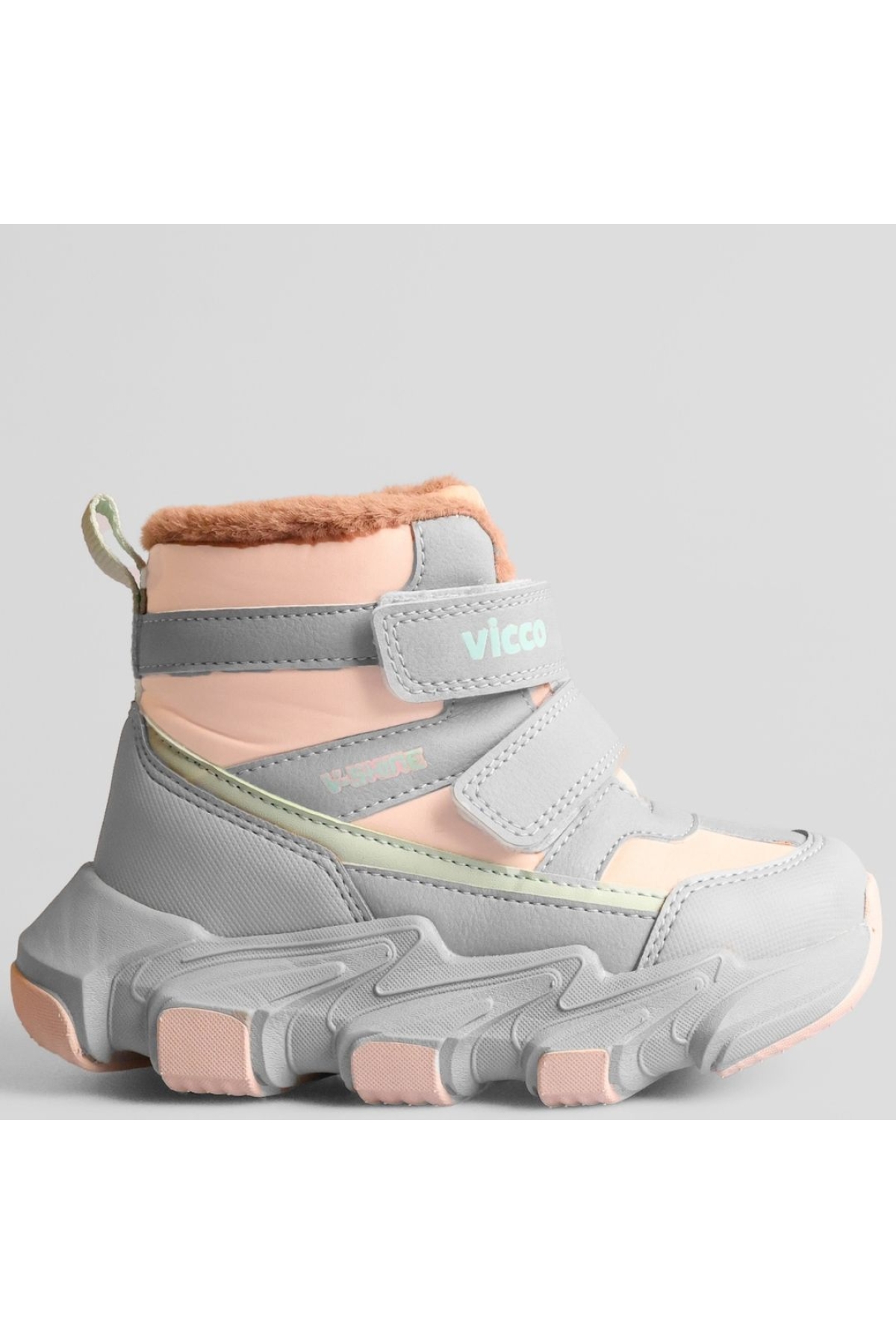 VICCOFon Phylon Kauçuk Taban Ortopedik İçi Yünlü Çocuk Bot