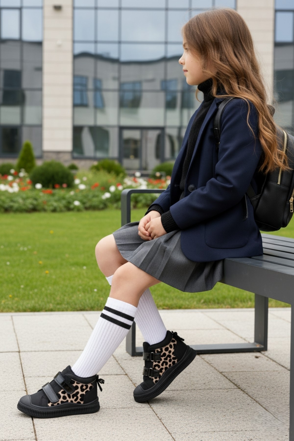 PAWS Kelebekli Çift Cırtlı Kız Bebek ve Çocuk Bot - Görsel 7