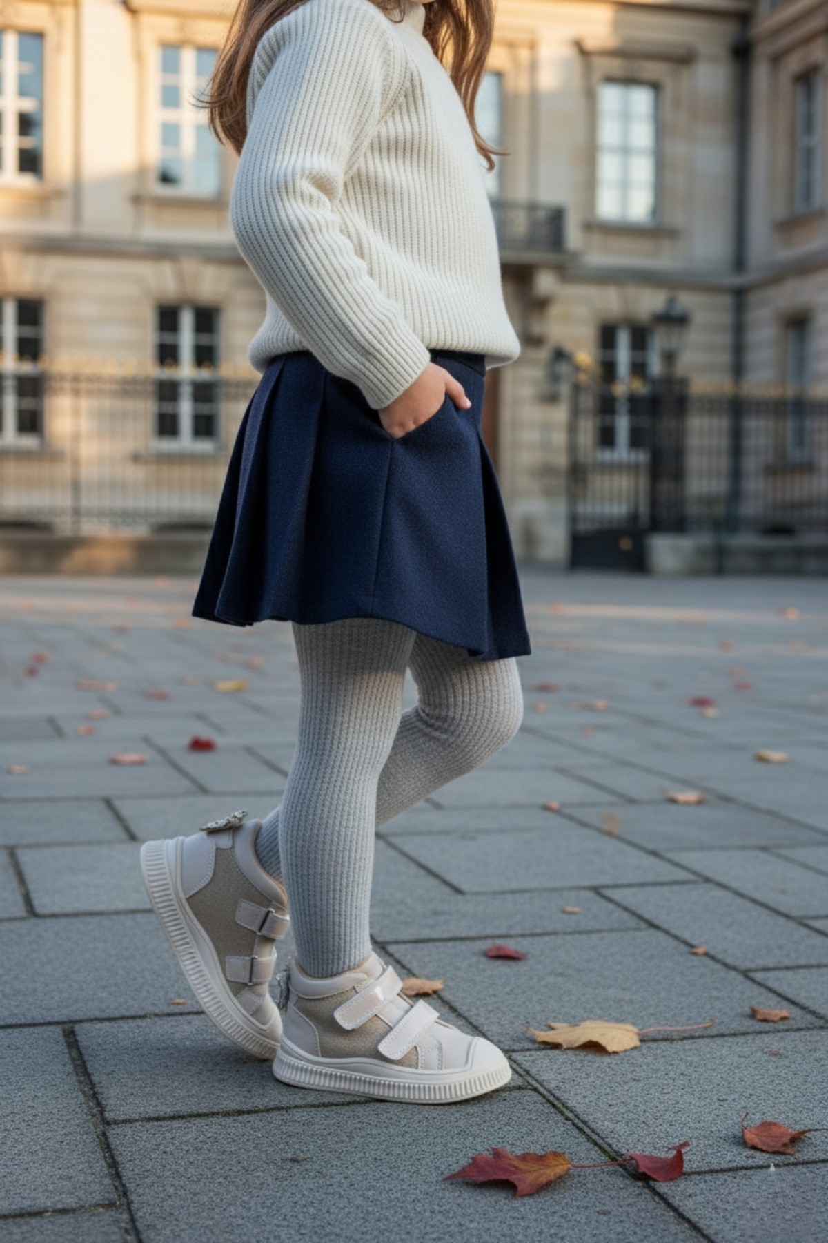 PAWS Kelebekli Çift Cırtlı Kız Bebek ve Çocuk Bot - Görsel 2