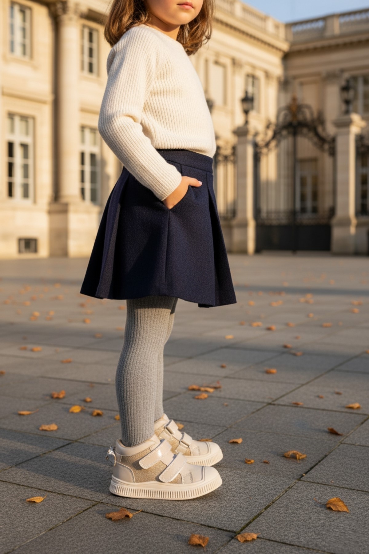 PAWS Kelebekli Çift Cırtlı Kız Bebek ve Çocuk Bot - Görsel 6