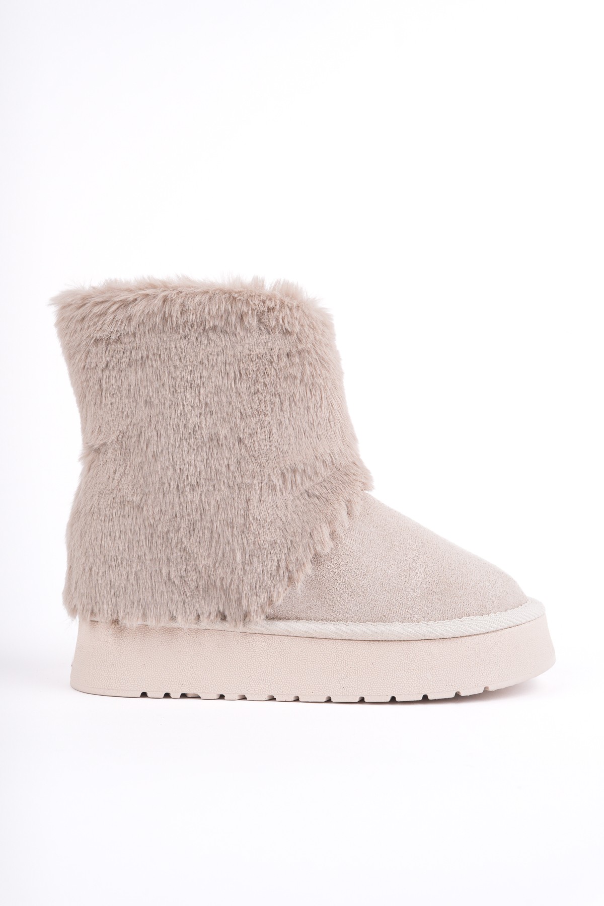 COZY Kürklü Kalın Taban Çocuk Kışlık Mini Bot - Görsel 2