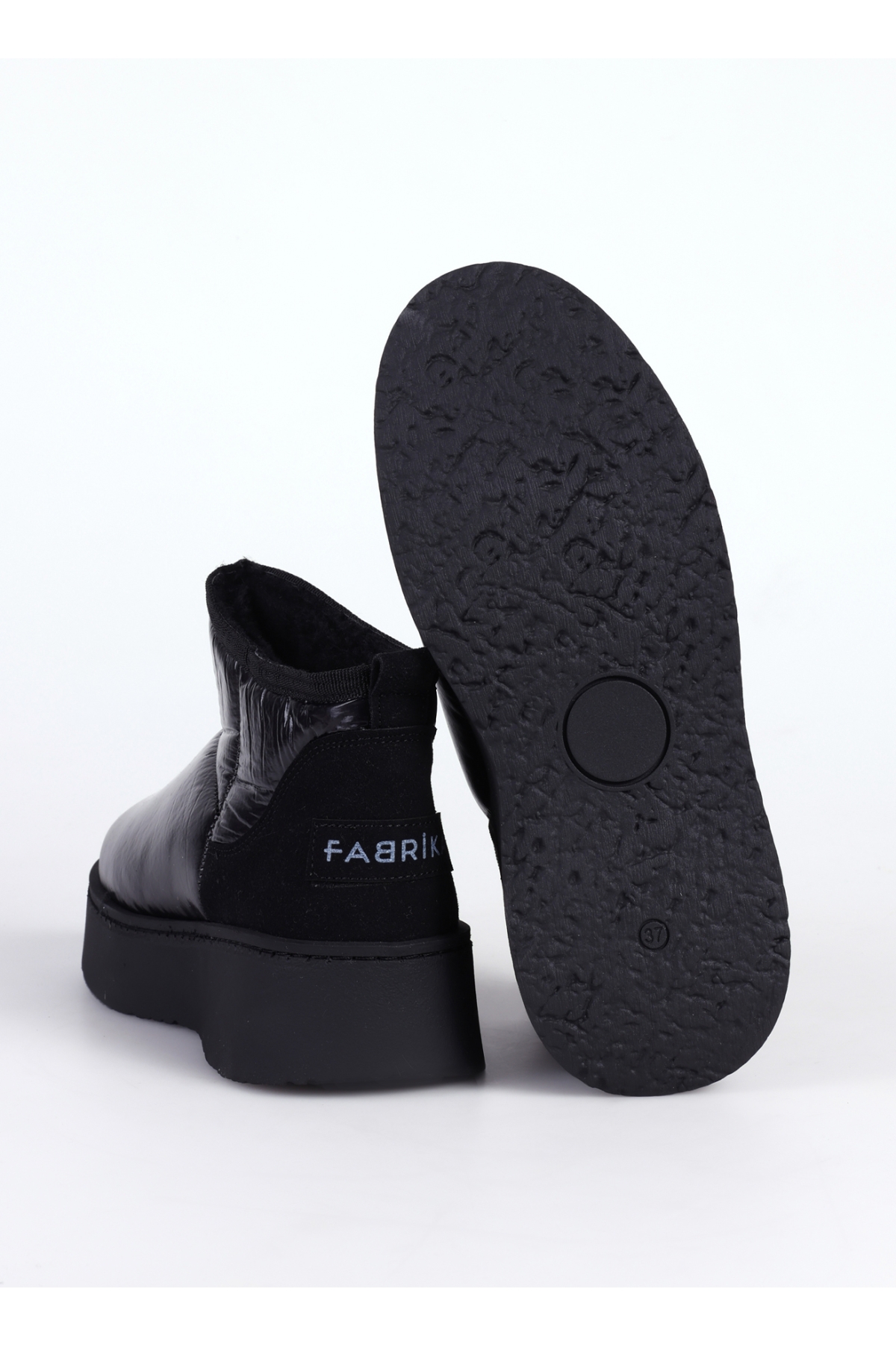 Siyah Kadın Bot GEORGIA - Görsel 5