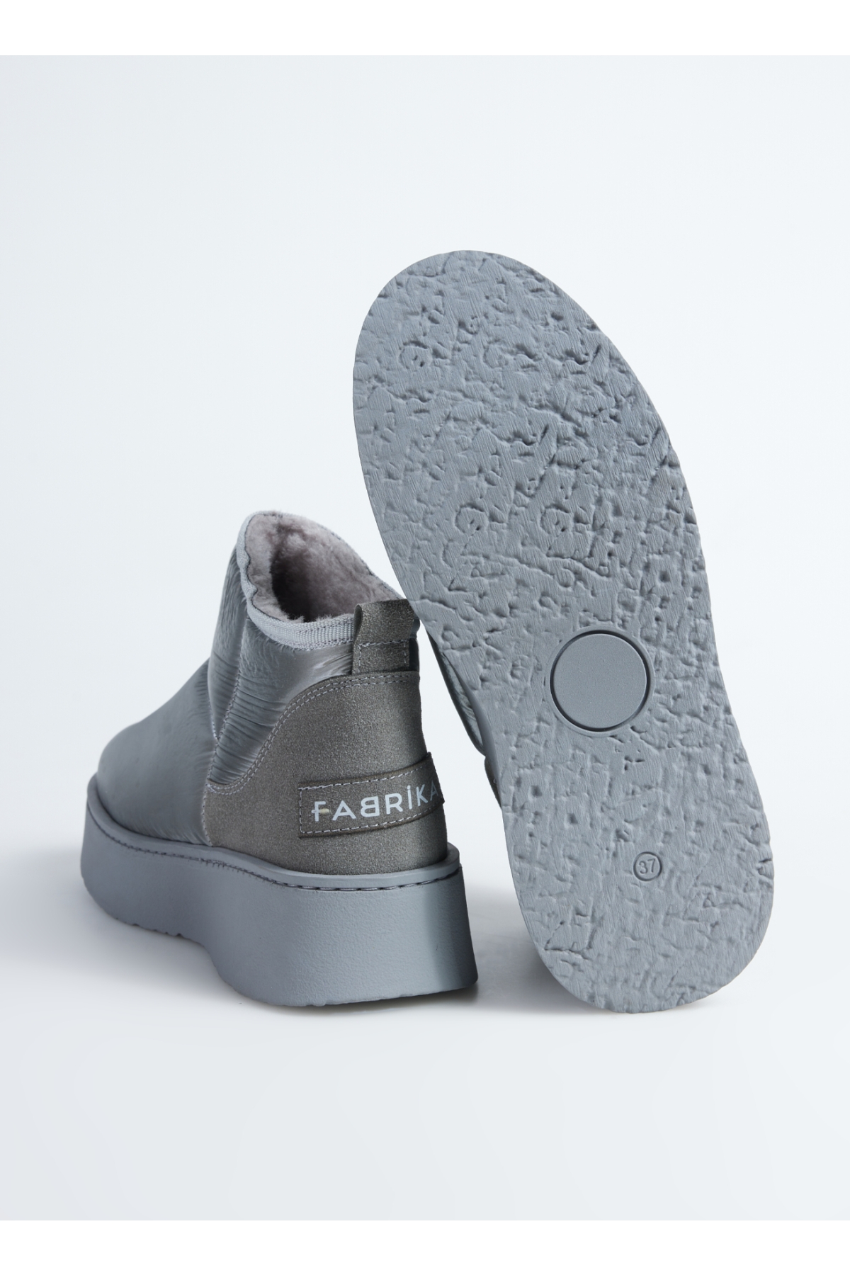 Gri Kadın Bot GEORGIA - Görsel 5