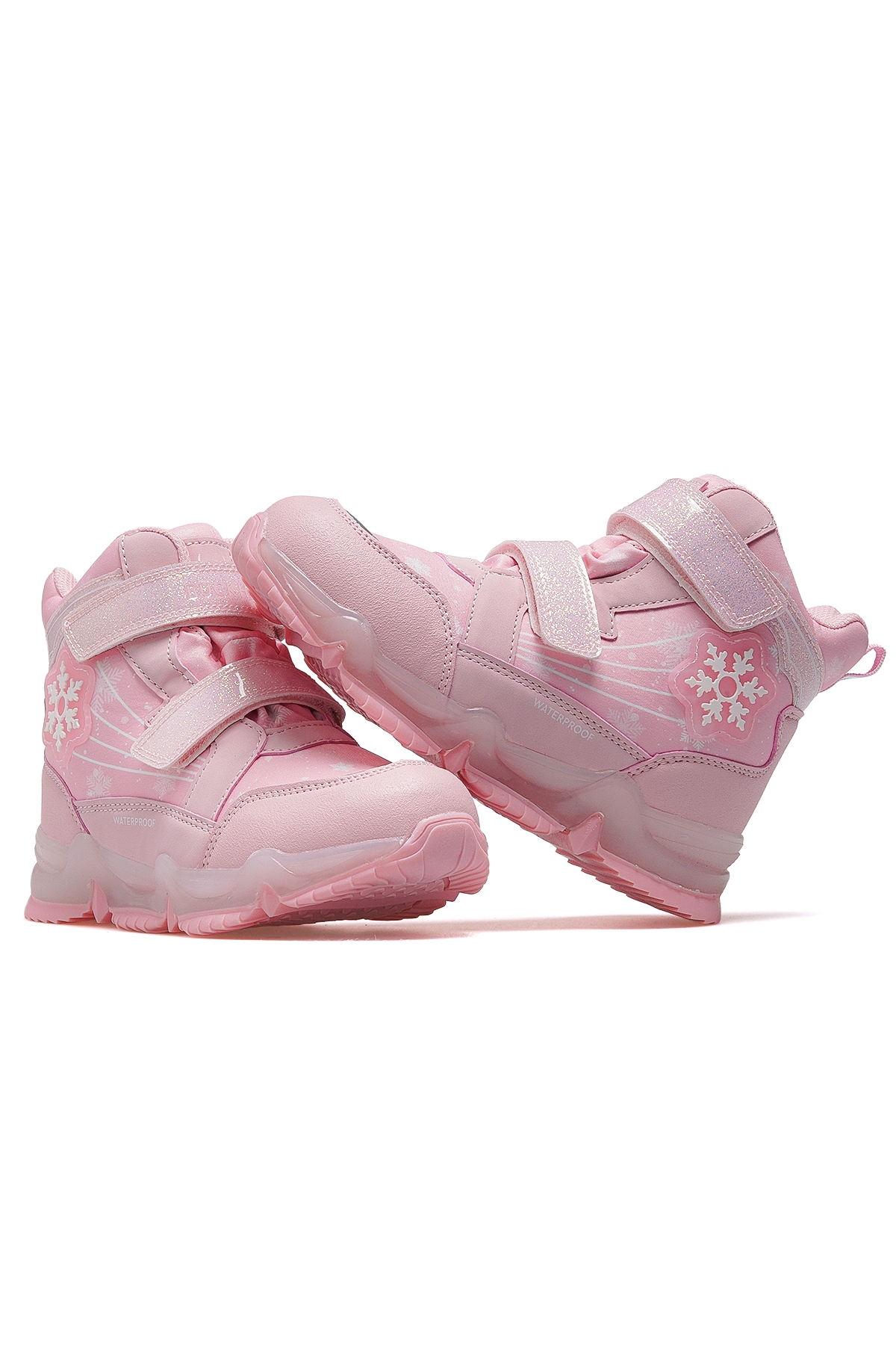 Snowy Kız Çocuk Waterproff Outdoor Işıklı Bot 25k Buck3034 Pembe - Görsel 7