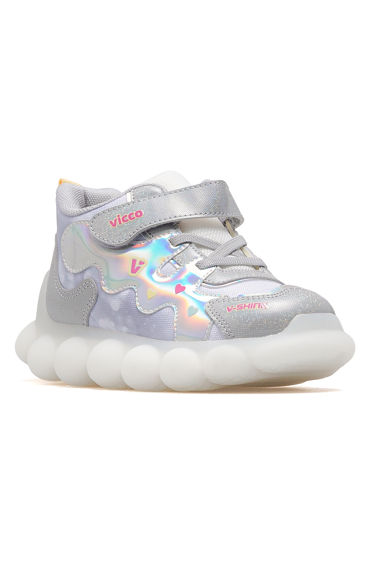 Sonya Kız Çocuk Işıklı Günlük Sneaker Ayakkabı 25k 946.438 Pk Gri - Görsel 5