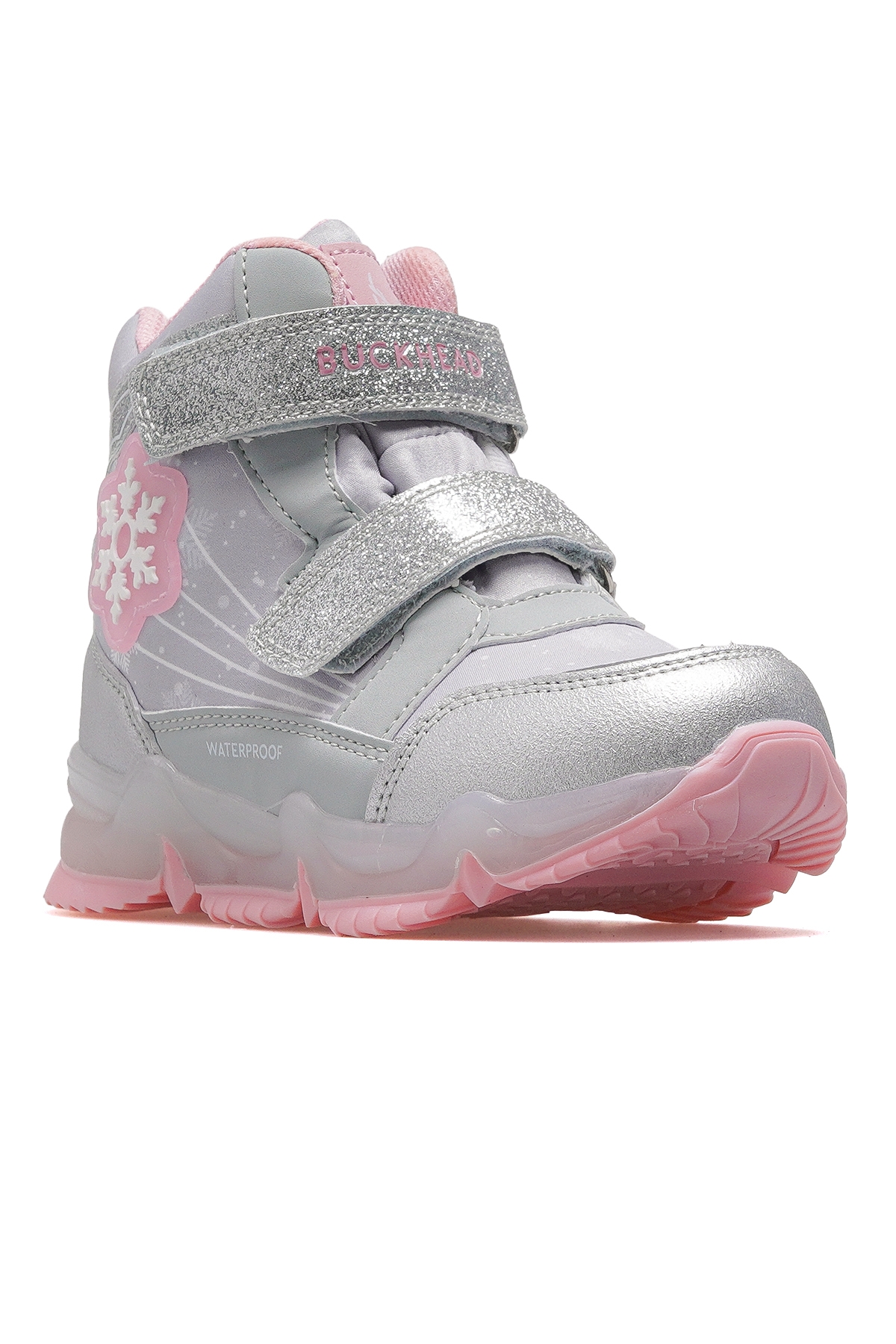 Snowy Kız Çocuk Waterproff Outdoor Işıklı Bot 25k Buck3034 Gri - Görsel 5