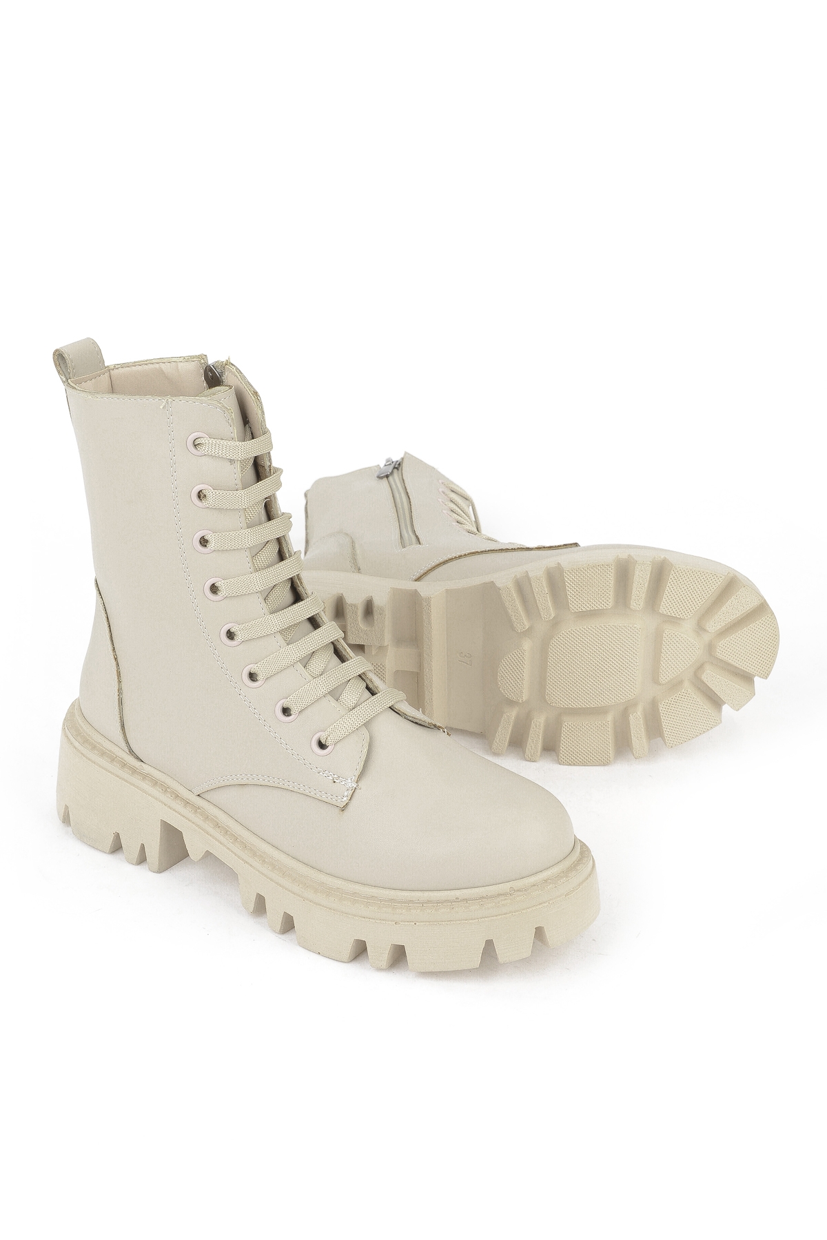 Kadın Bot 1531044Z4001 Bej - Görsel 5