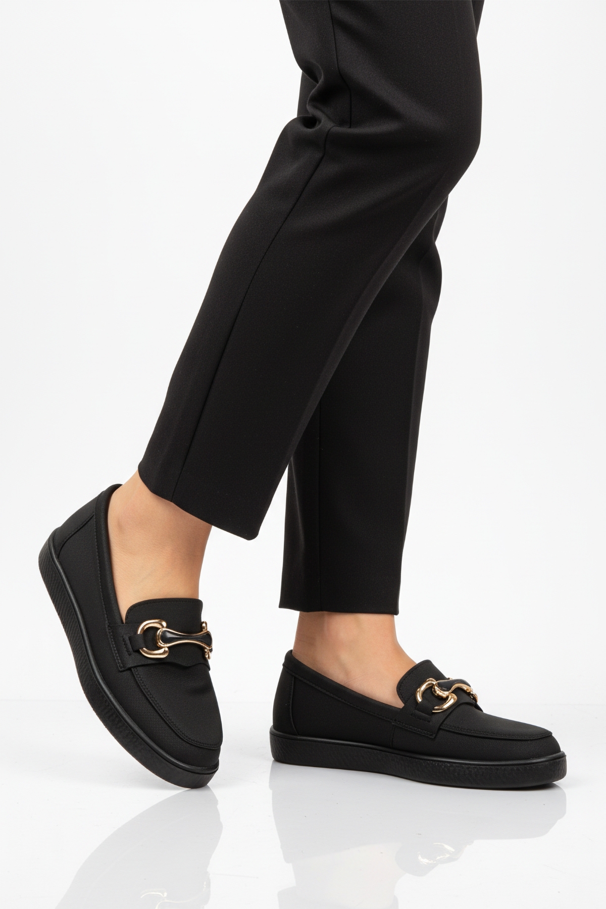 Siyah Hafif Kadın Casual Ayakkabı B-04 Z - Görsel 2