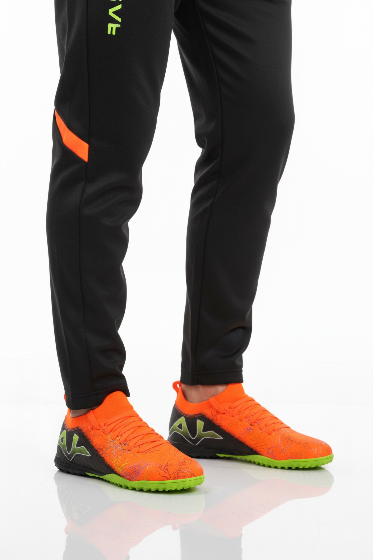 Turuncu Siyah Bilekten Sarmalı Erkek Krampon MH-252-153 M - Görsel 2