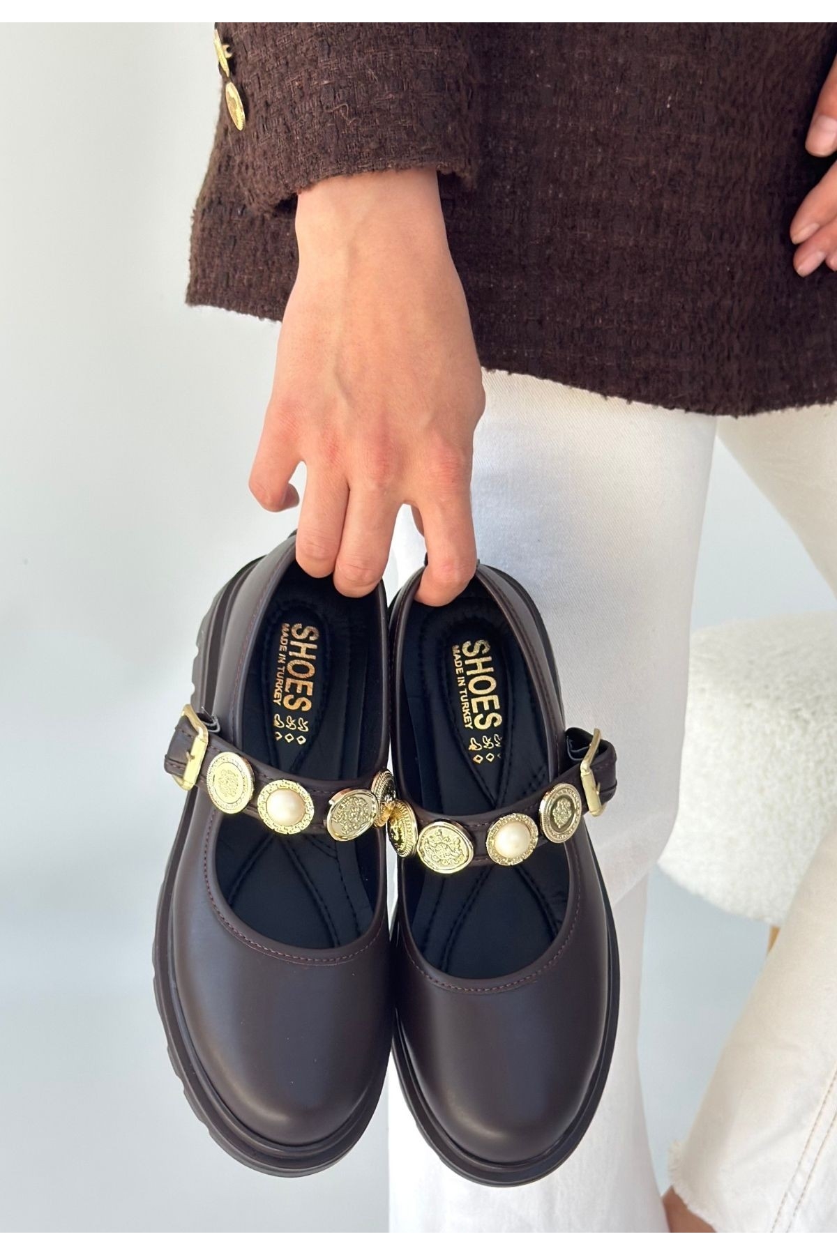 Kahverengi Kadın Günlük Ayakkabı - Görsel 2