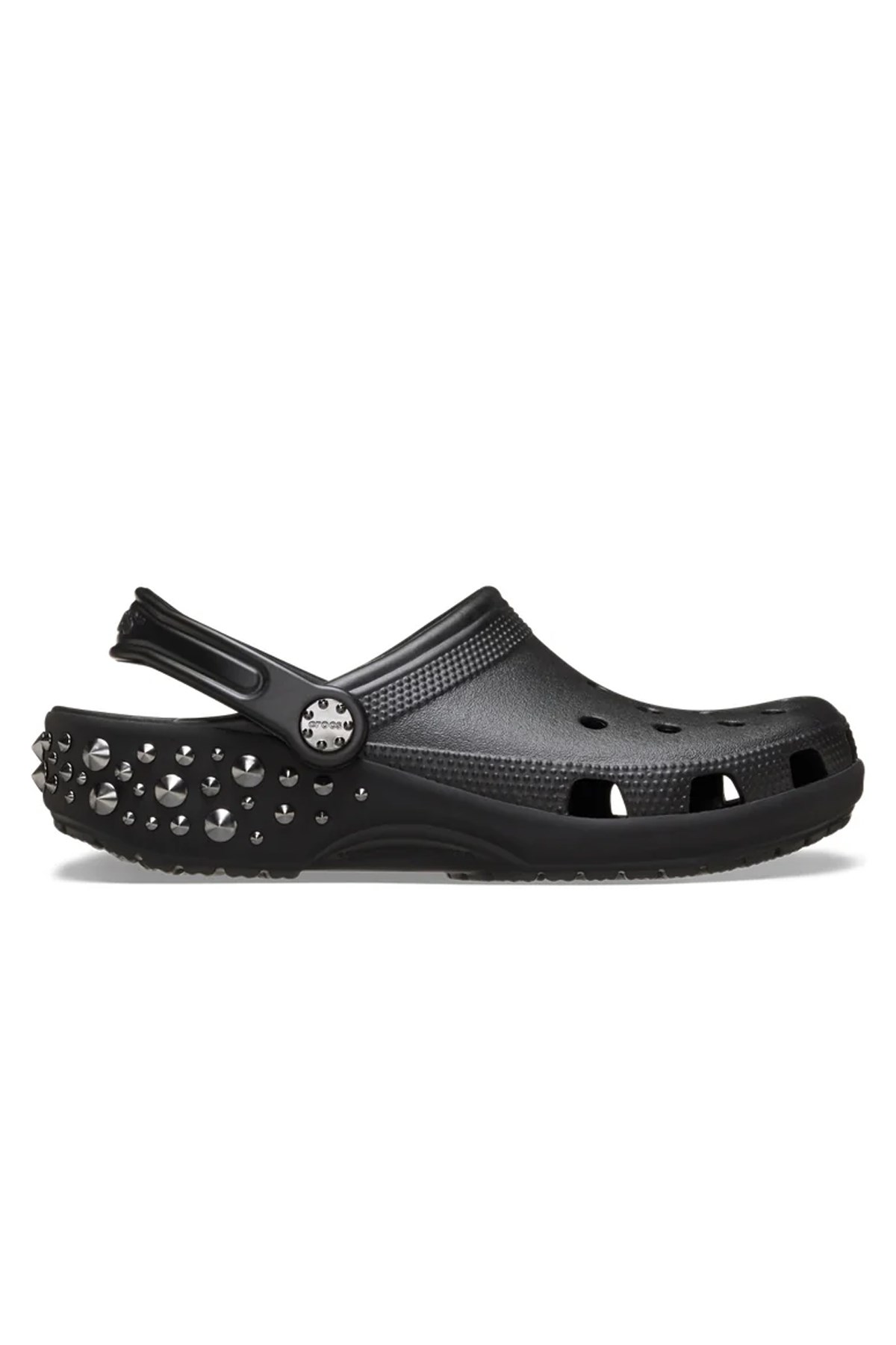 Crocs Crocs Siyah Classic Studded Clog Unisex Sandalet Sandalet & Terlik | Flo Siyah - 2. görsel