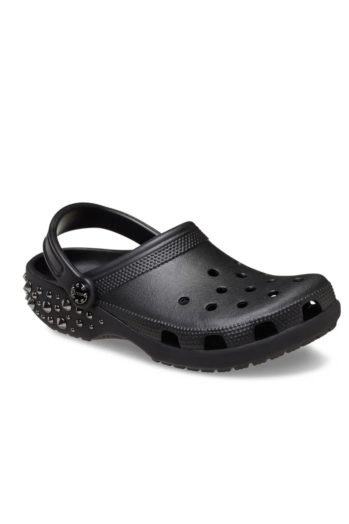 Crocs Crocs Siyah Classic Studded Clog Unisex Sandalet Sandalet & Terlik | Flo Siyah - 3. görsel