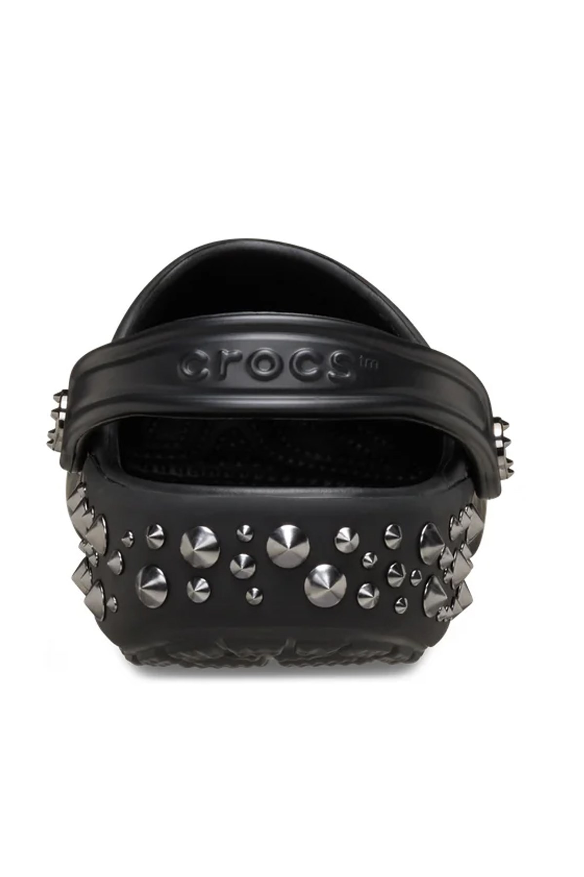 Crocs Crocs Siyah Classic Studded Clog Unisex Sandalet Sandalet & Terlik | Flo Siyah - 5. görsel