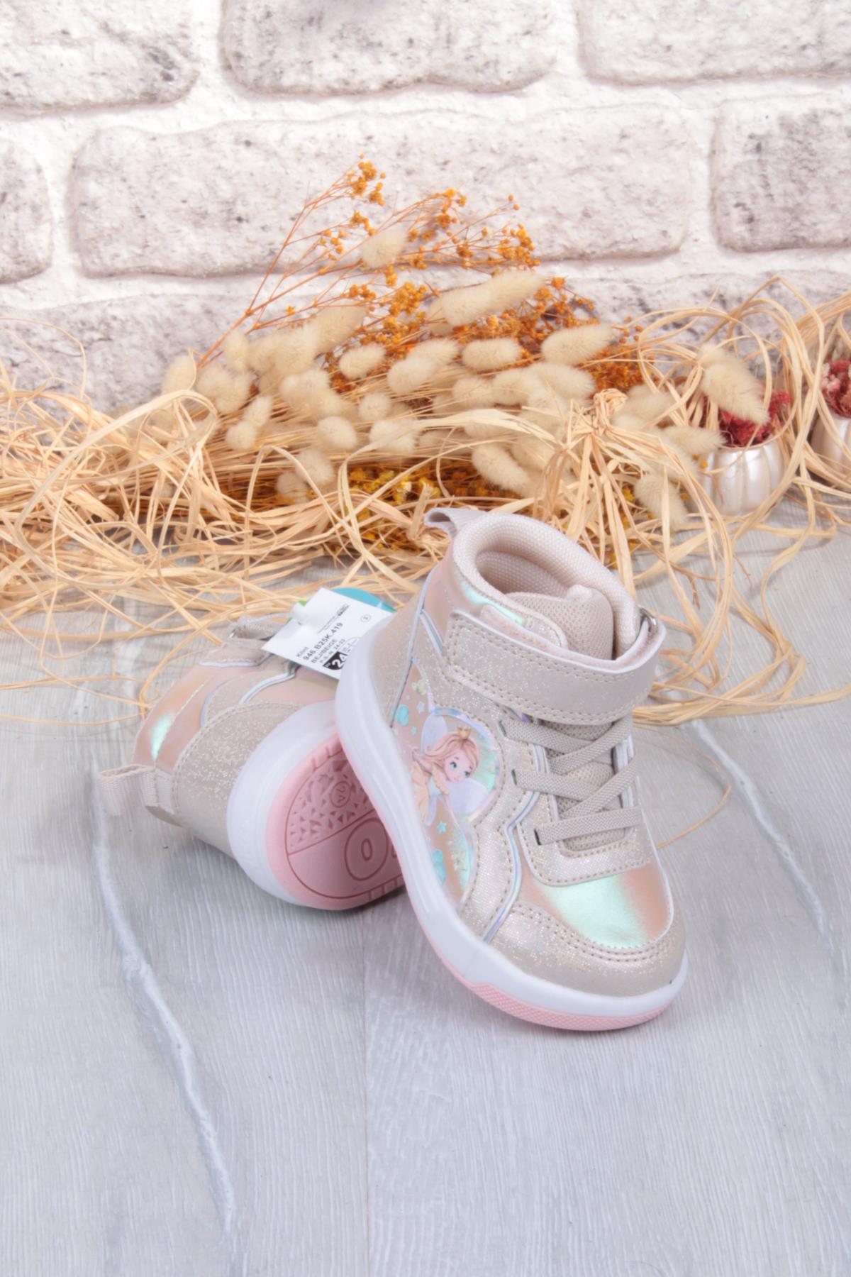 946.B25K.419 Klint Bej Işıklı Kız Çocuk Bot - Görsel 6