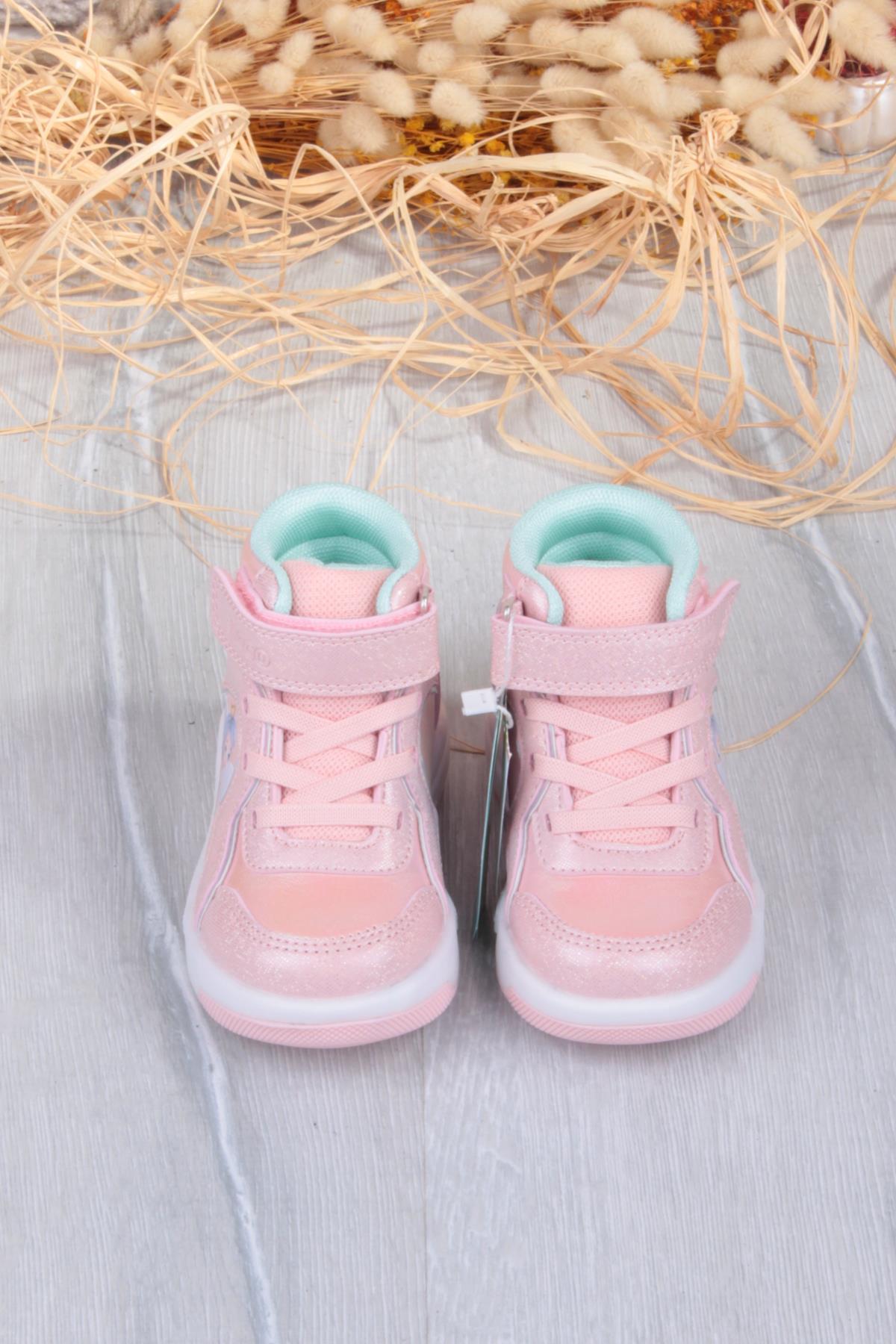 946.B25K.419 Klint Pudra Işıklı Kız Çocuk Bot - Görsel 7