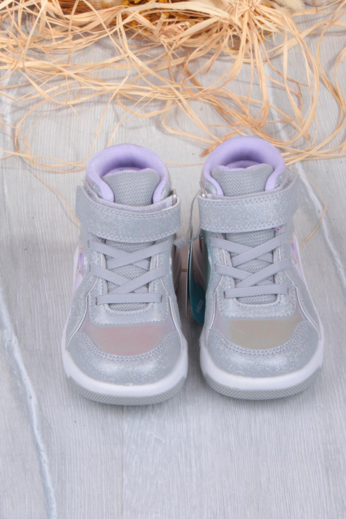 946.B25K.419 Klint Gümüş Işıklı Kız Çocuk Bot - Görsel 7