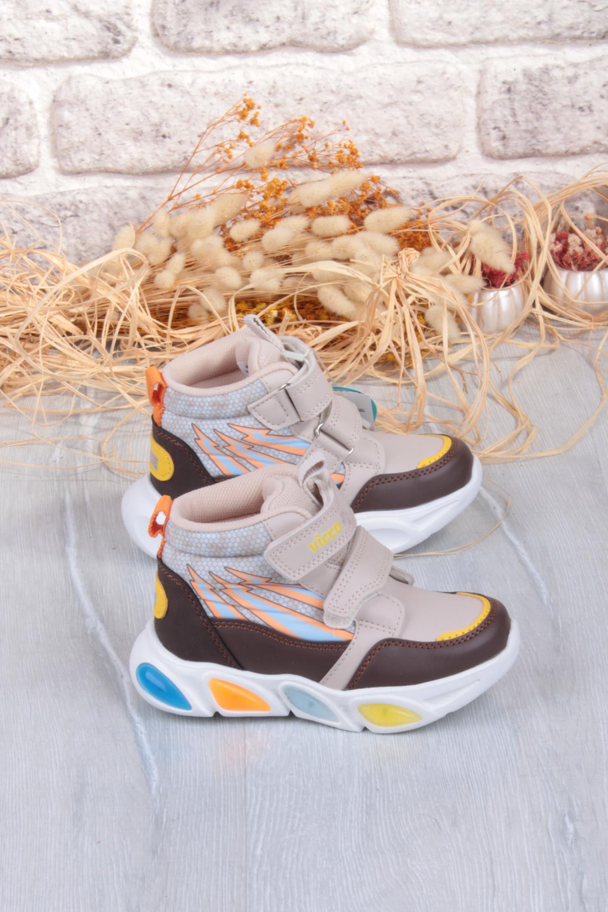 946.B25K.420 David Bej Rahat Hafif Işıklı Erkek Çocuk Bot - Görsel 3