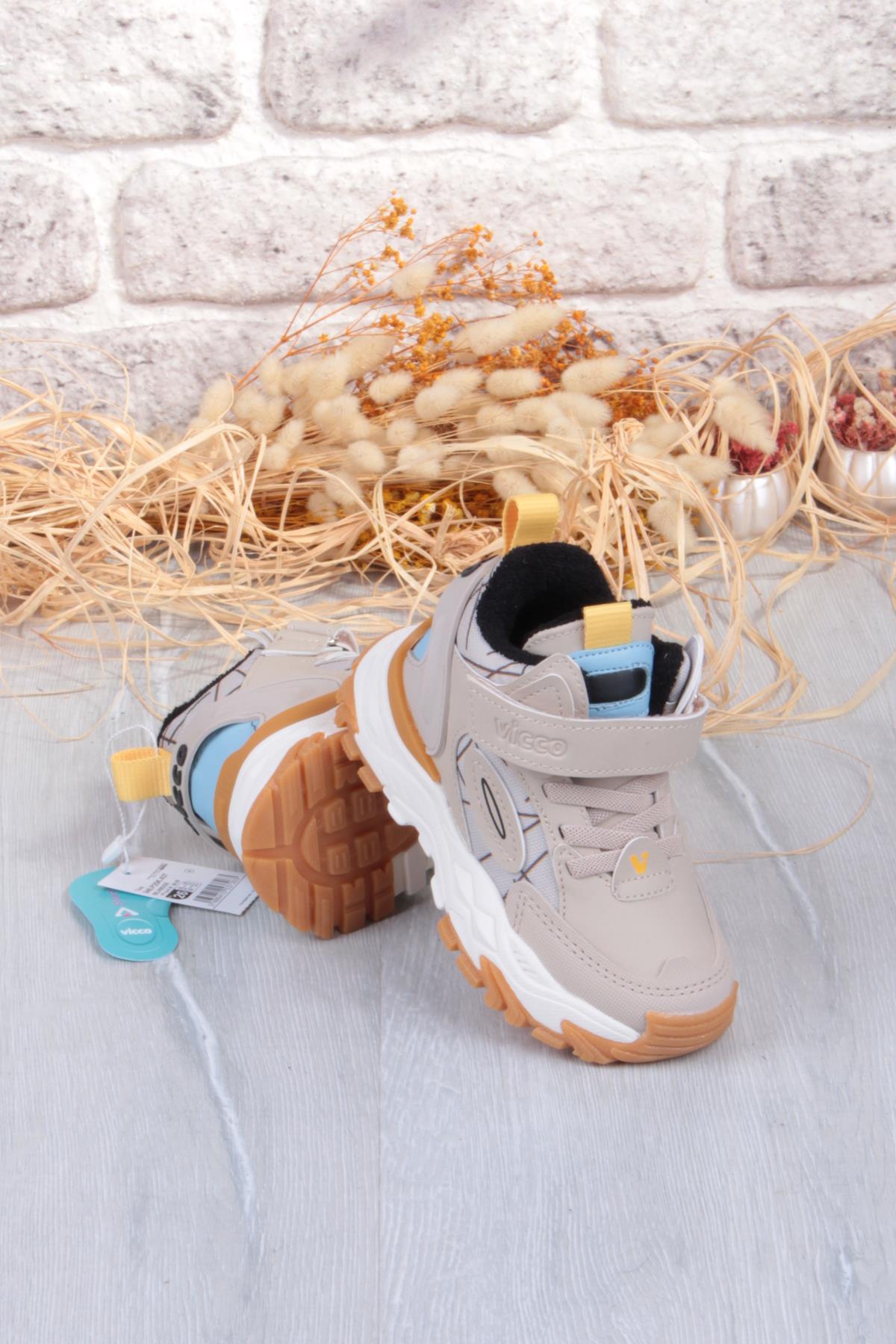 946.P25K.437 Tura Bej Erkek Çocuk Bot - Görsel 6