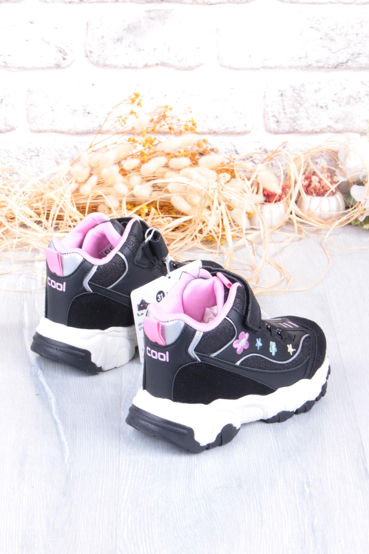 Cool Bella Rahat Sıcak Astar Kaymaz Taban Kız Çocuk Bot - Görsel 6