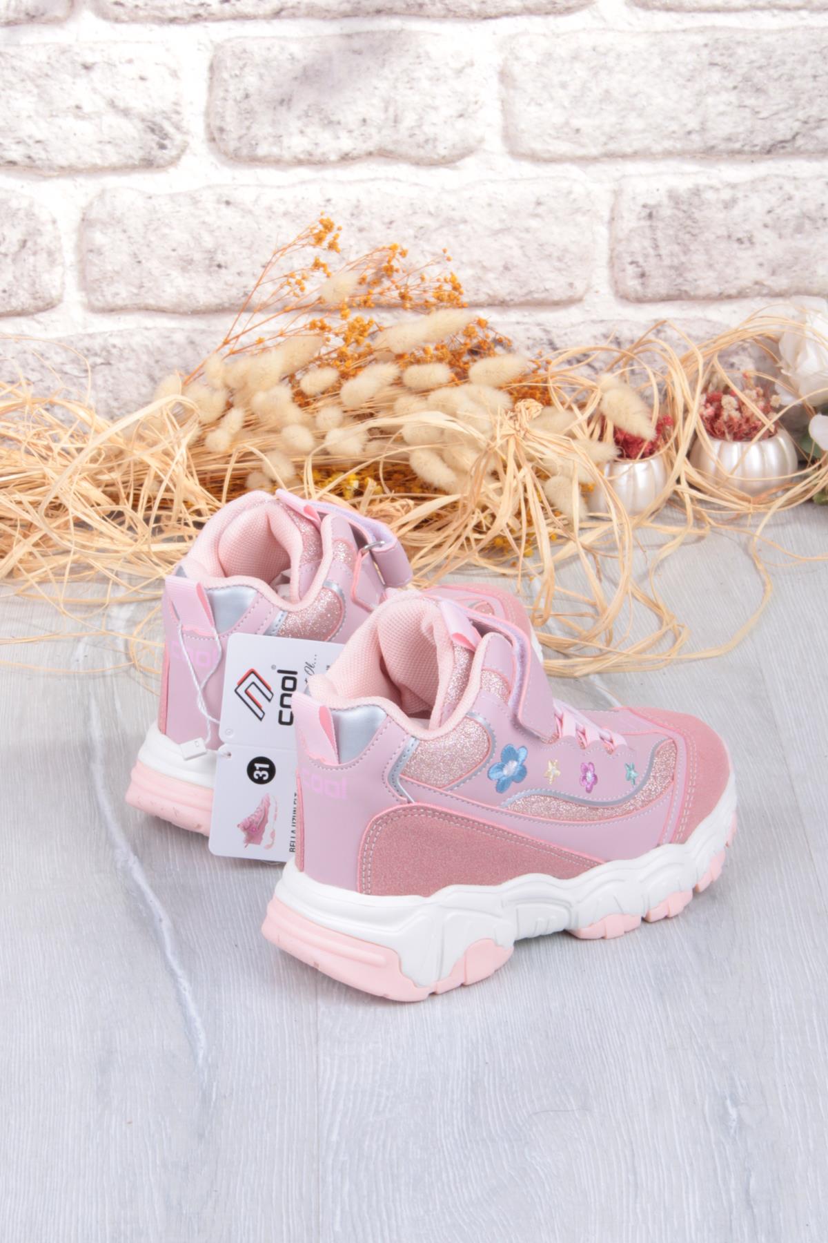 Cool Bella Rahat Sıcak Astar Kaymaz Taban Kız Çocuk Bot - Görsel 6