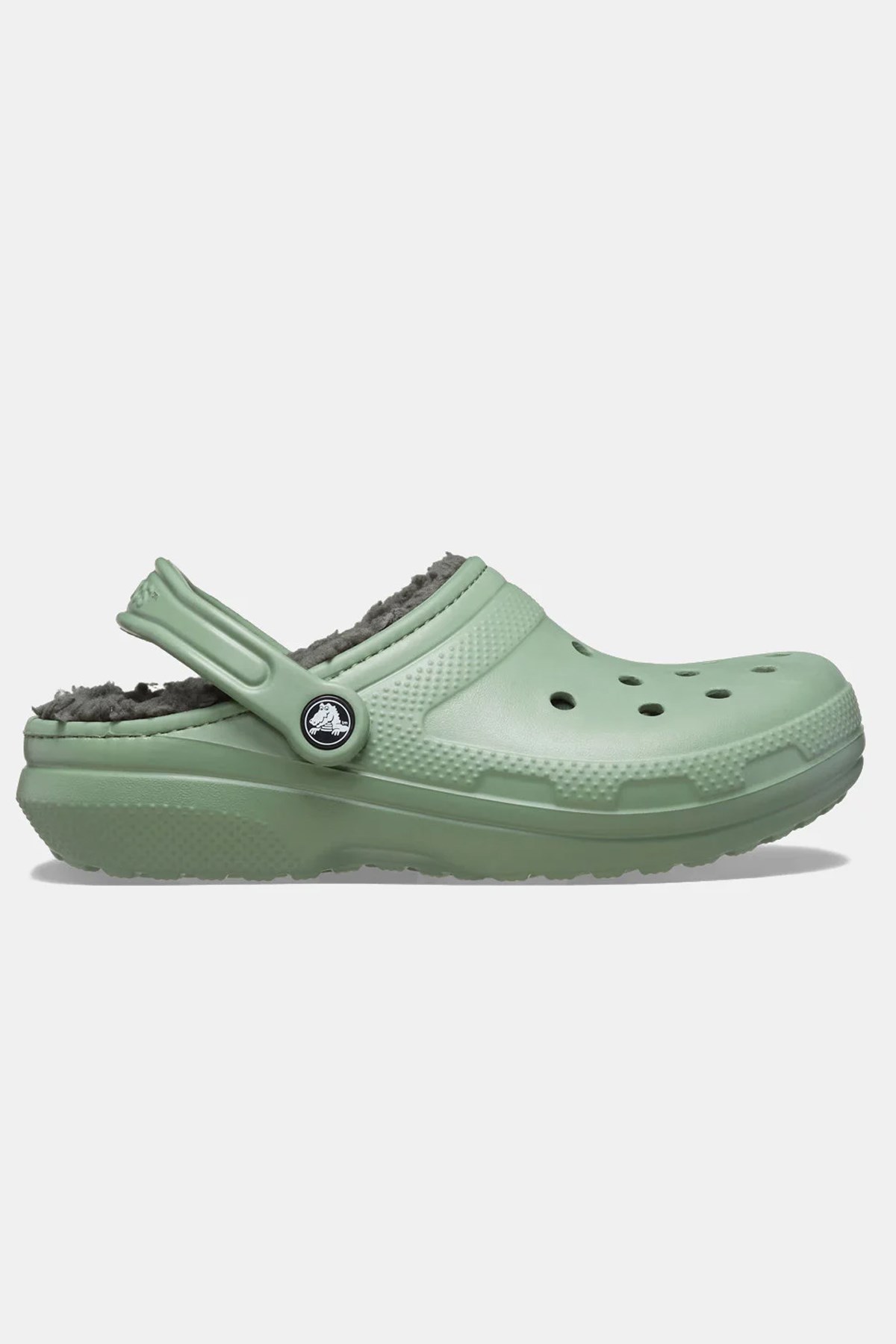Crocs Crocs Yeşil Classic Lined Clog Unisex Sandalet Sandalet & Terlik | Flo Yeşil - 2. görsel