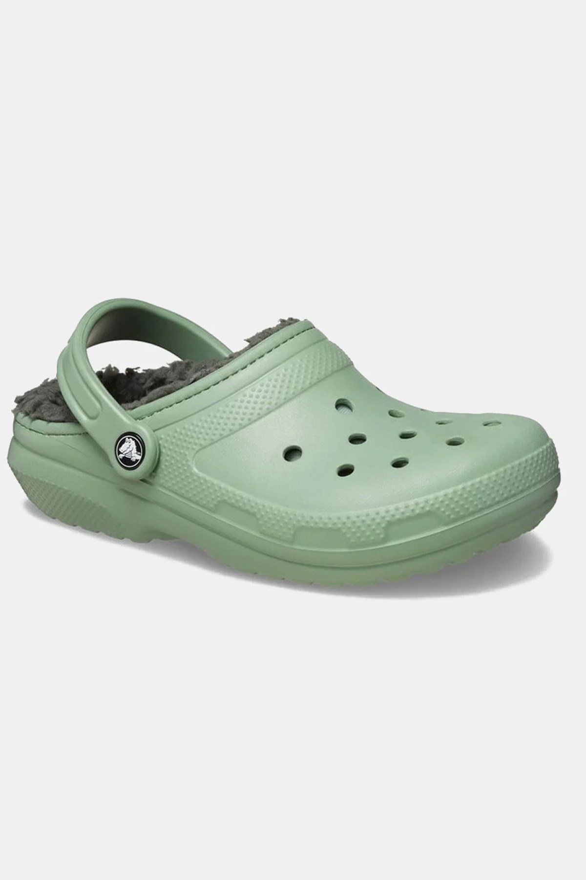 Crocs Crocs Yeşil Classic Lined Clog Unisex Sandalet Sandalet & Terlik | Flo Yeşil - 5. görsel