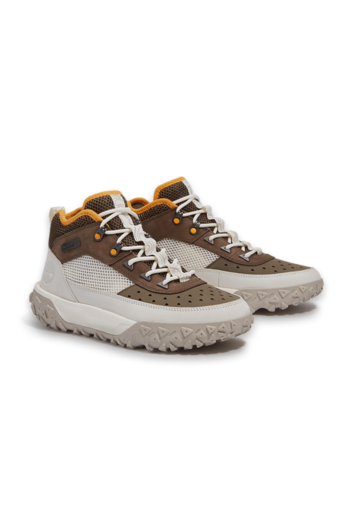 Timberland Timberland Kahverengi Tb0A6Cw1 Greenstride Motion 6 Mid Lace Up Sneaker Kahve-Beyaz Erkek Ayakkabı Flo'da! Kahverengi - 3. görsel