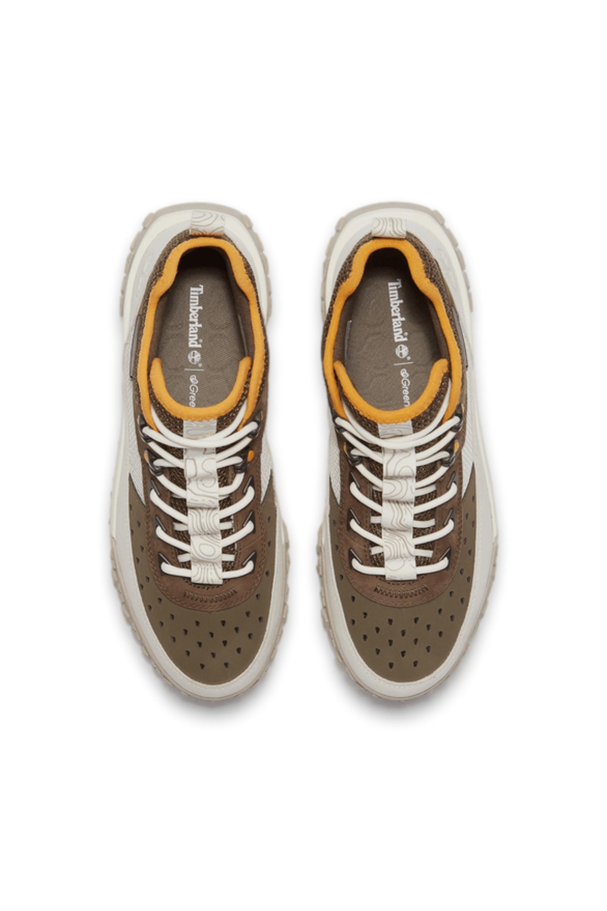 Timberland Timberland Kahverengi Tb0A6Cw1 Greenstride Motion 6 Mid Lace Up Sneaker Kahve-Beyaz Erkek Ayakkabı Flo'da! Kahverengi - 4. görsel