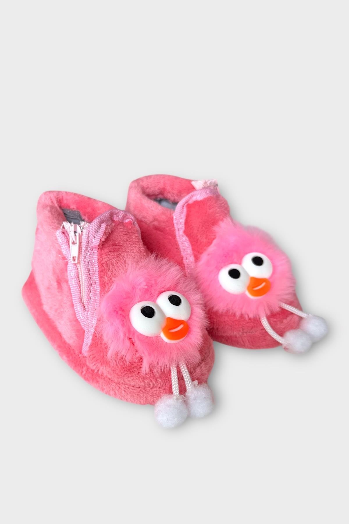 Çocuk Sevimli Baykuş Figürlü Panduf PUDRA - Görsel 2