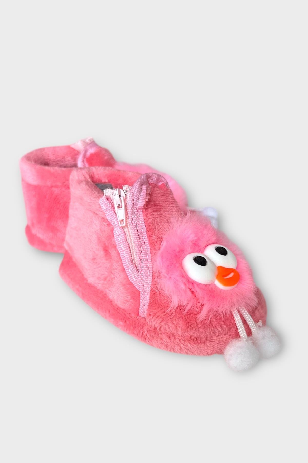 Çocuk Sevimli Baykuş Figürlü Panduf PUDRA - Görsel 4