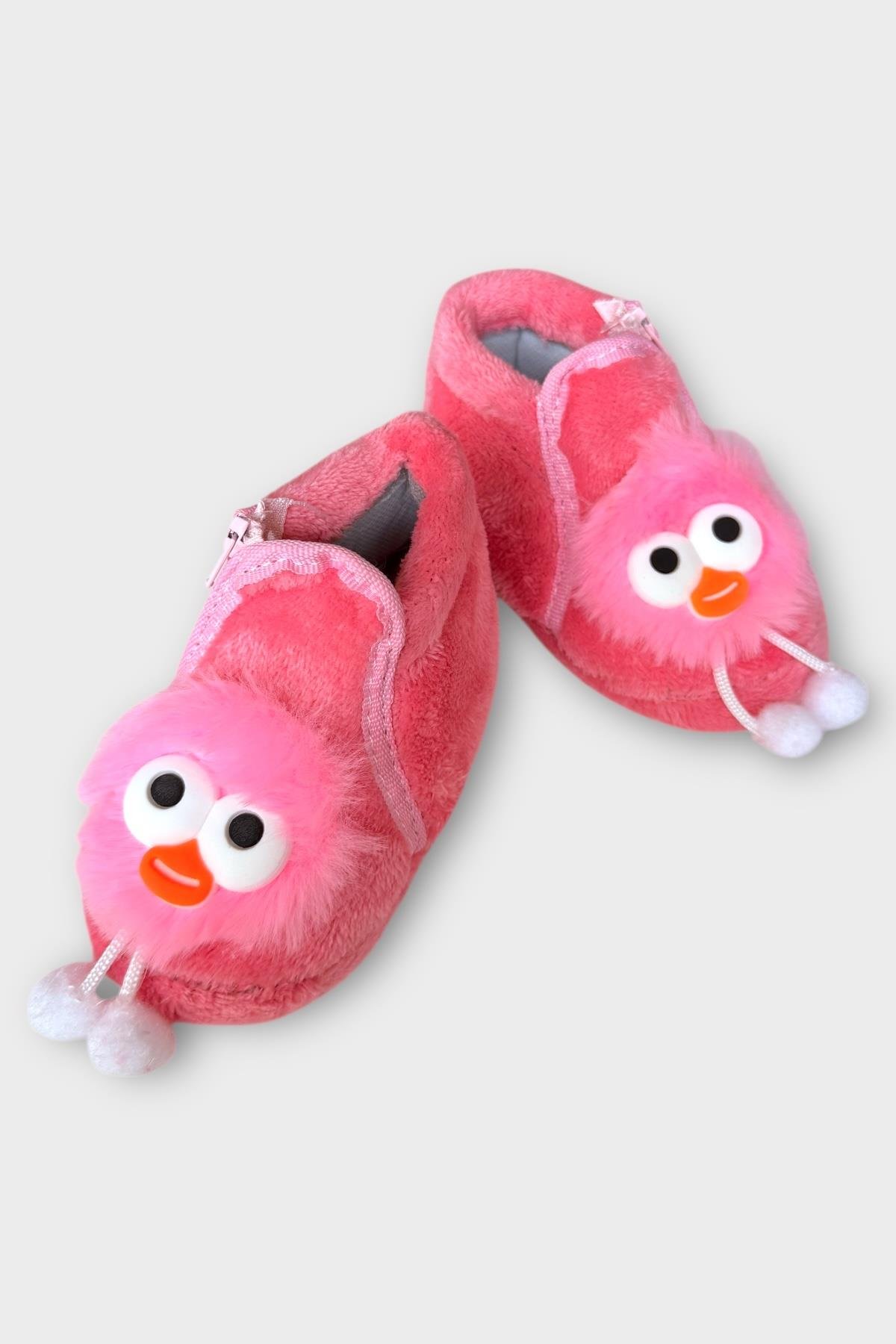 Çocuk Sevimli Baykuş Figürlü Panduf PUDRA - Görsel 5