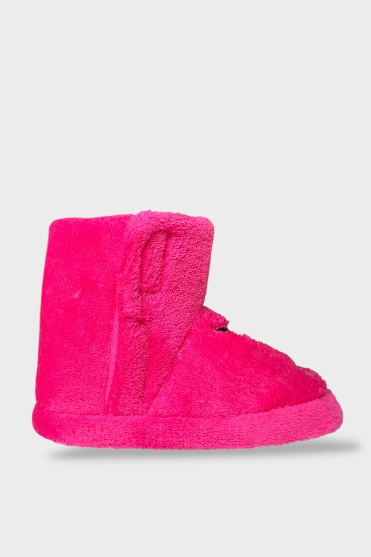 Çocuk Kuromi Nakış Detaylı Panduf FUŞYA - Görsel 3