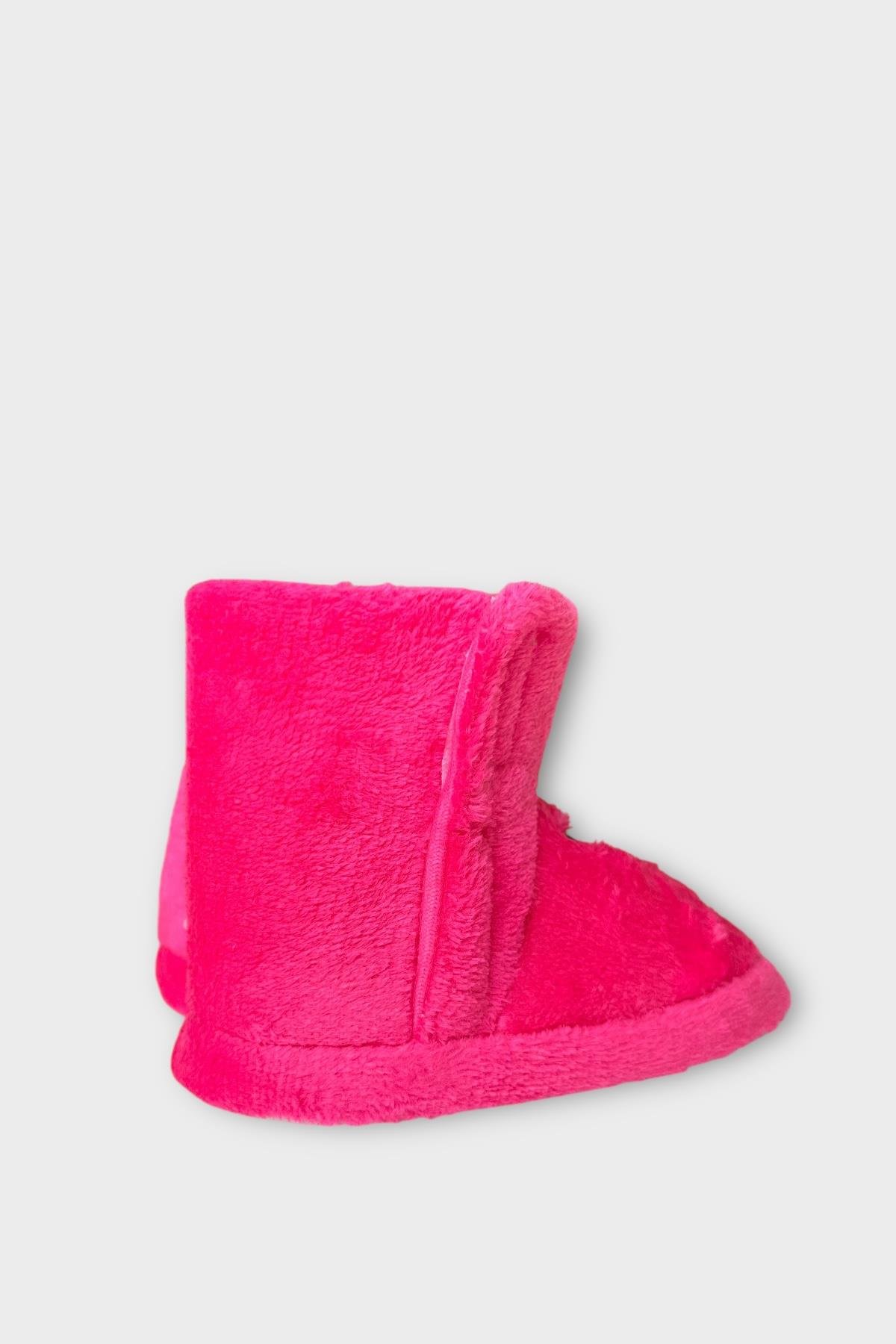 Çocuk Kuromi Nakış Detaylı Panduf FUŞYA - Görsel 6