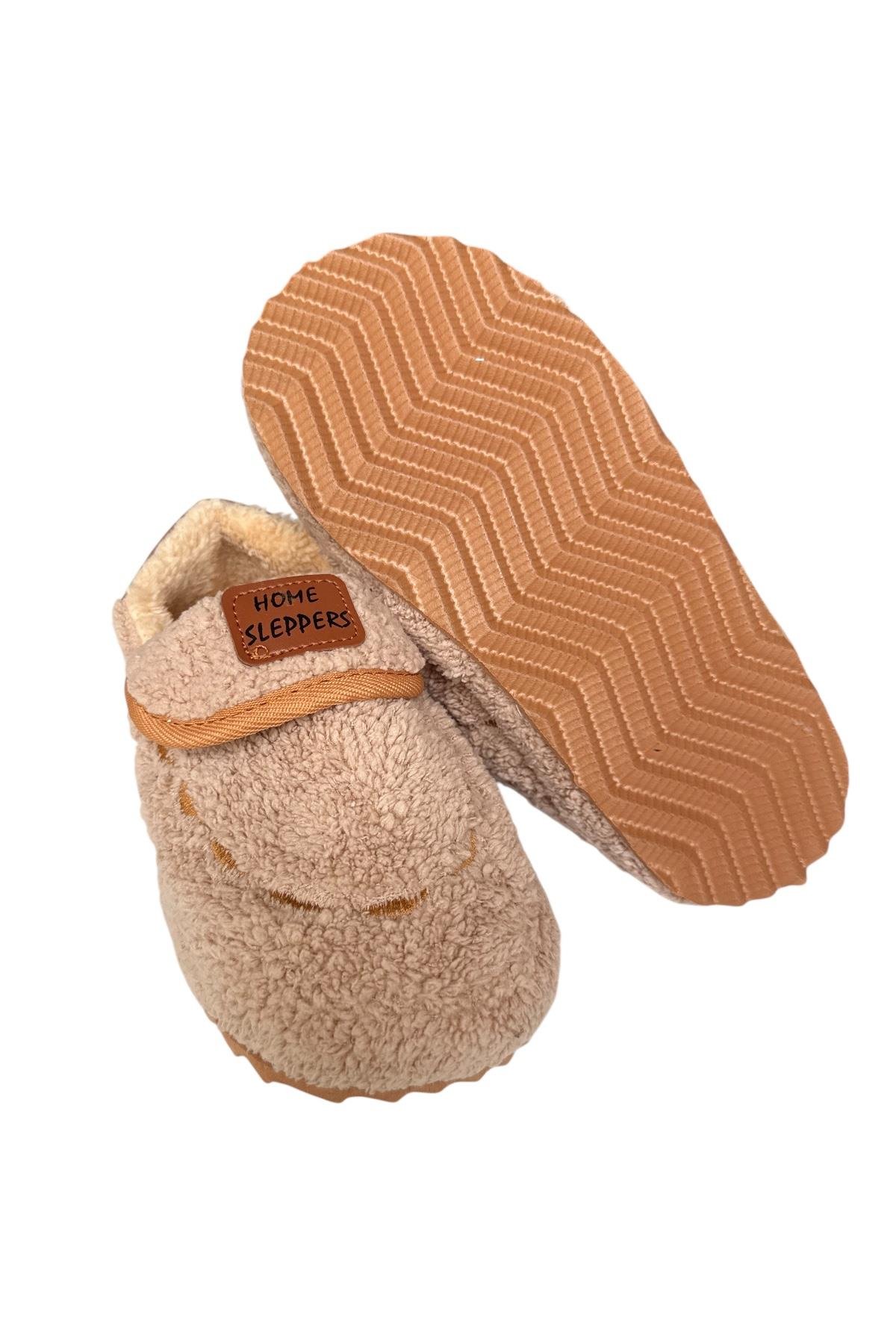 Pofuduk Ses Yapmaz Eva Taban Kadın Panduf BEJ - Görsel 7