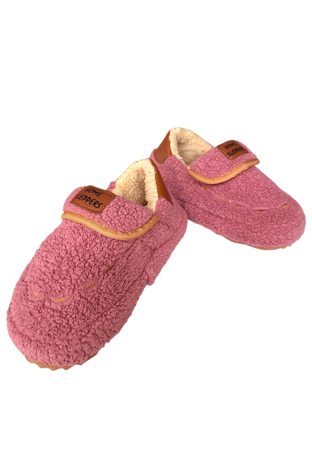 Pofuduk Ses Yapmaz Eva Taban Kadın Panduf GÜL KURUSU - Görsel 7