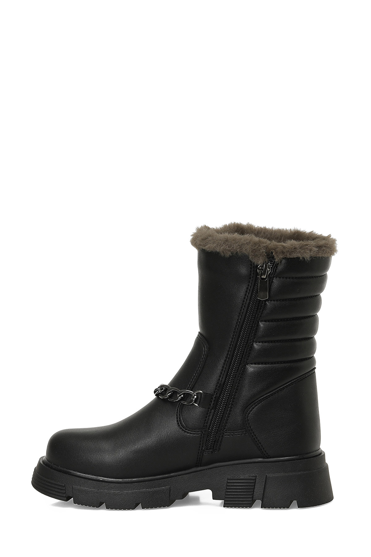 PRAN F 5PR Siyah Kız Çocuk Çizme - Görsel 4